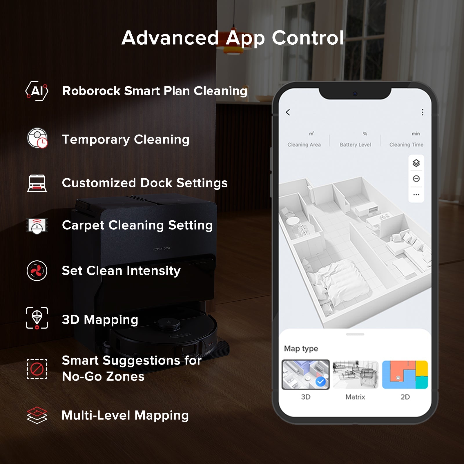 Roborock S8 Max Ultra with 8-in-1 RockDock® Ultra