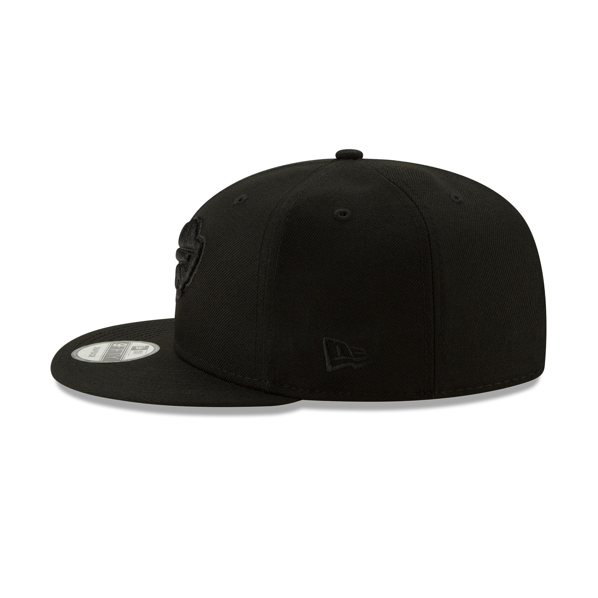Buffalo Bills Basic Black on Black 9FIFTY Snapback Hat