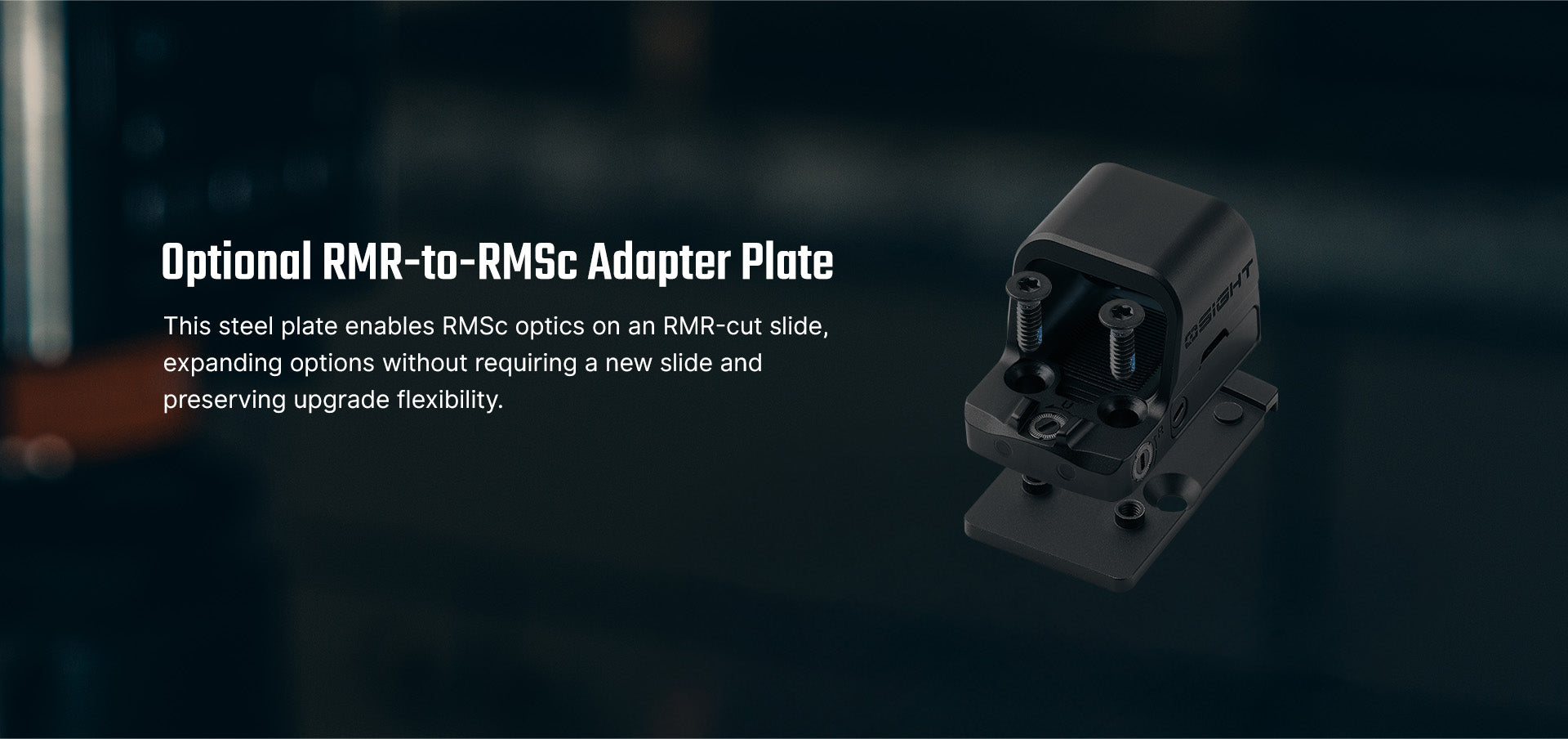 Olight Osight K Open Reflex Optic with Replaceable Side-Loading Battery