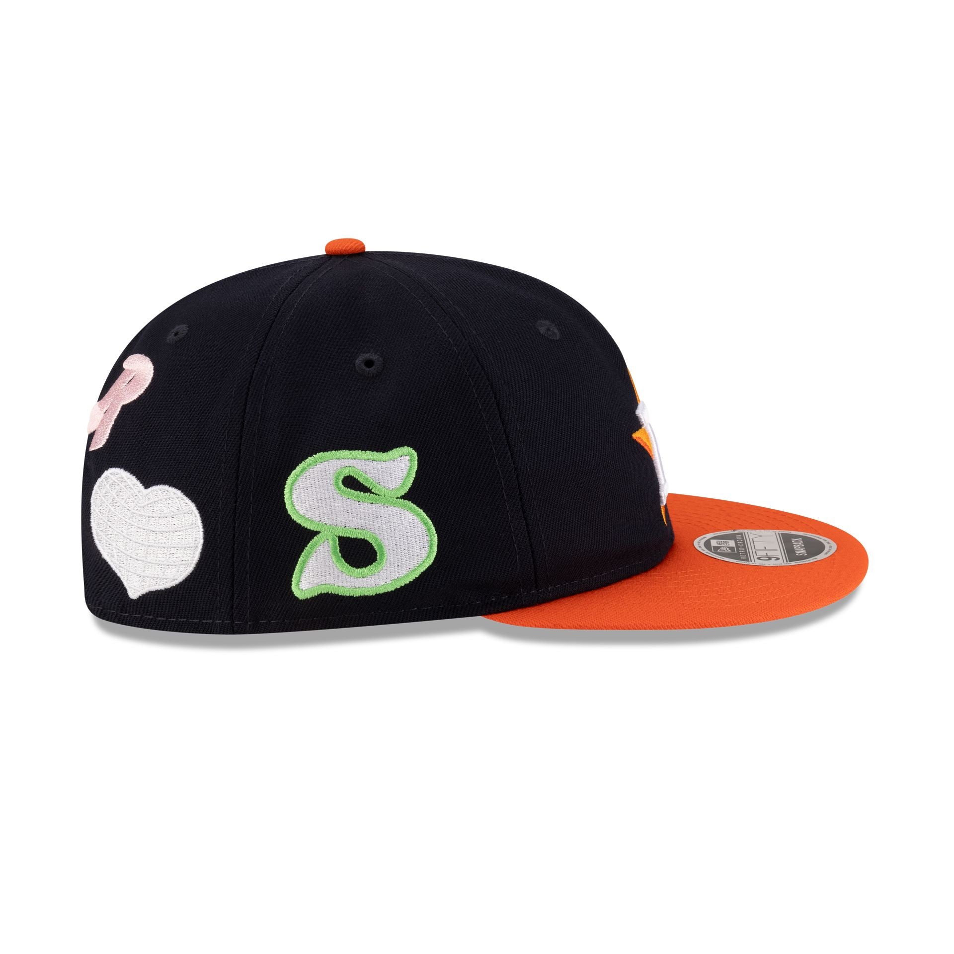 ©SAINT Mxxxxxx x Houston Astros Retro Crown 9FIFTY Snapback Hat