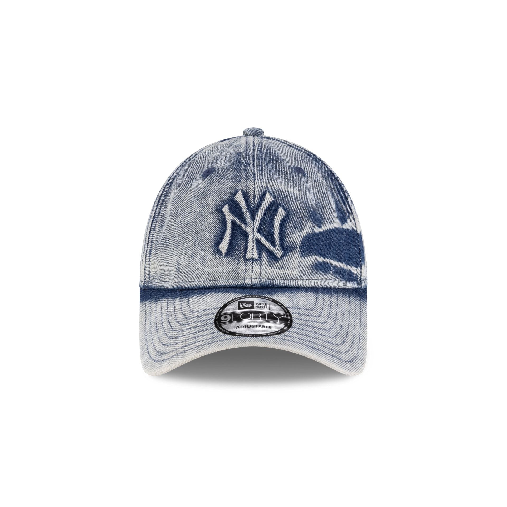 New York Yankees Embo Blue Denim 9FORTY Adjustable Hat