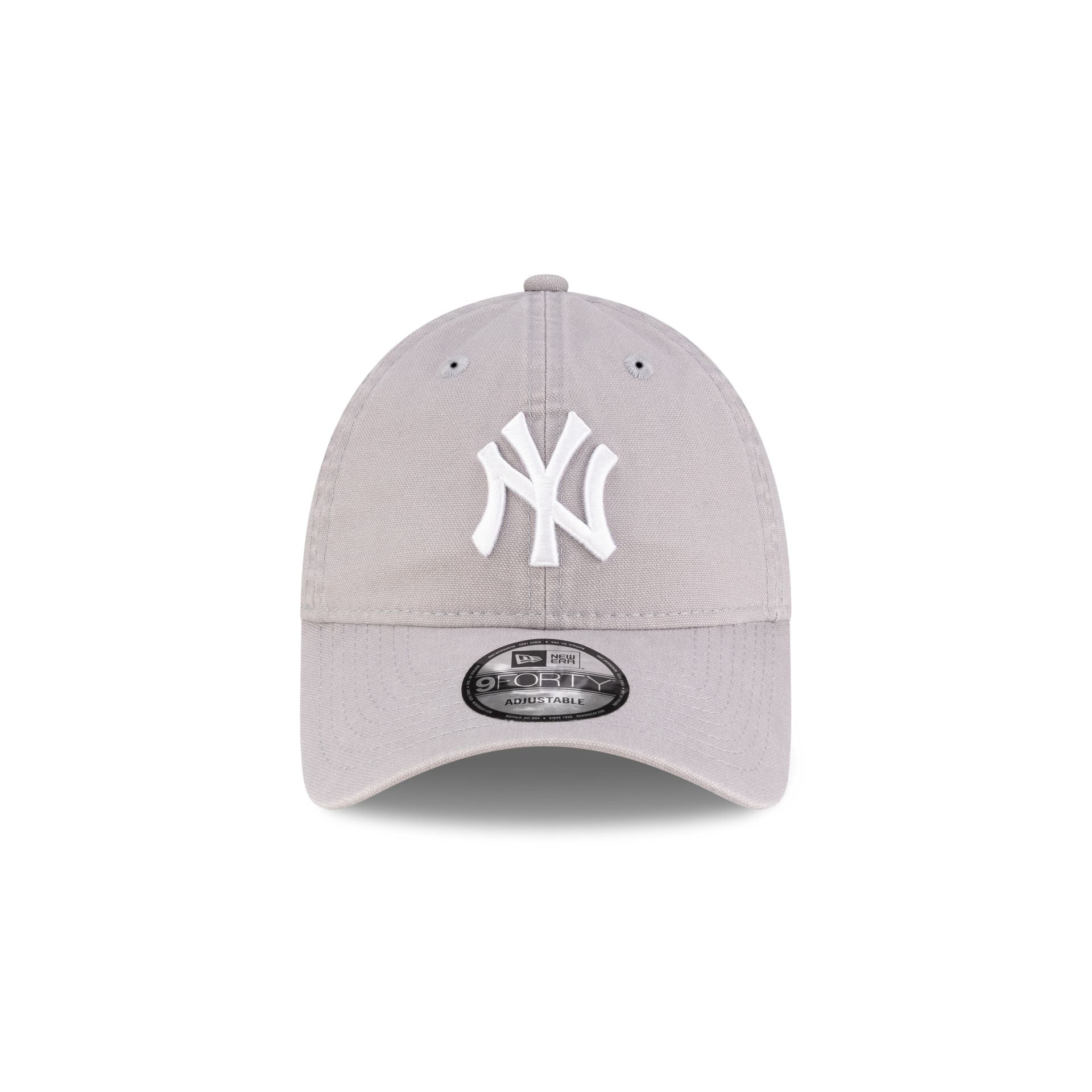 New York Yankees Gray Duck Canvas 9FORTY Adjustable Hat