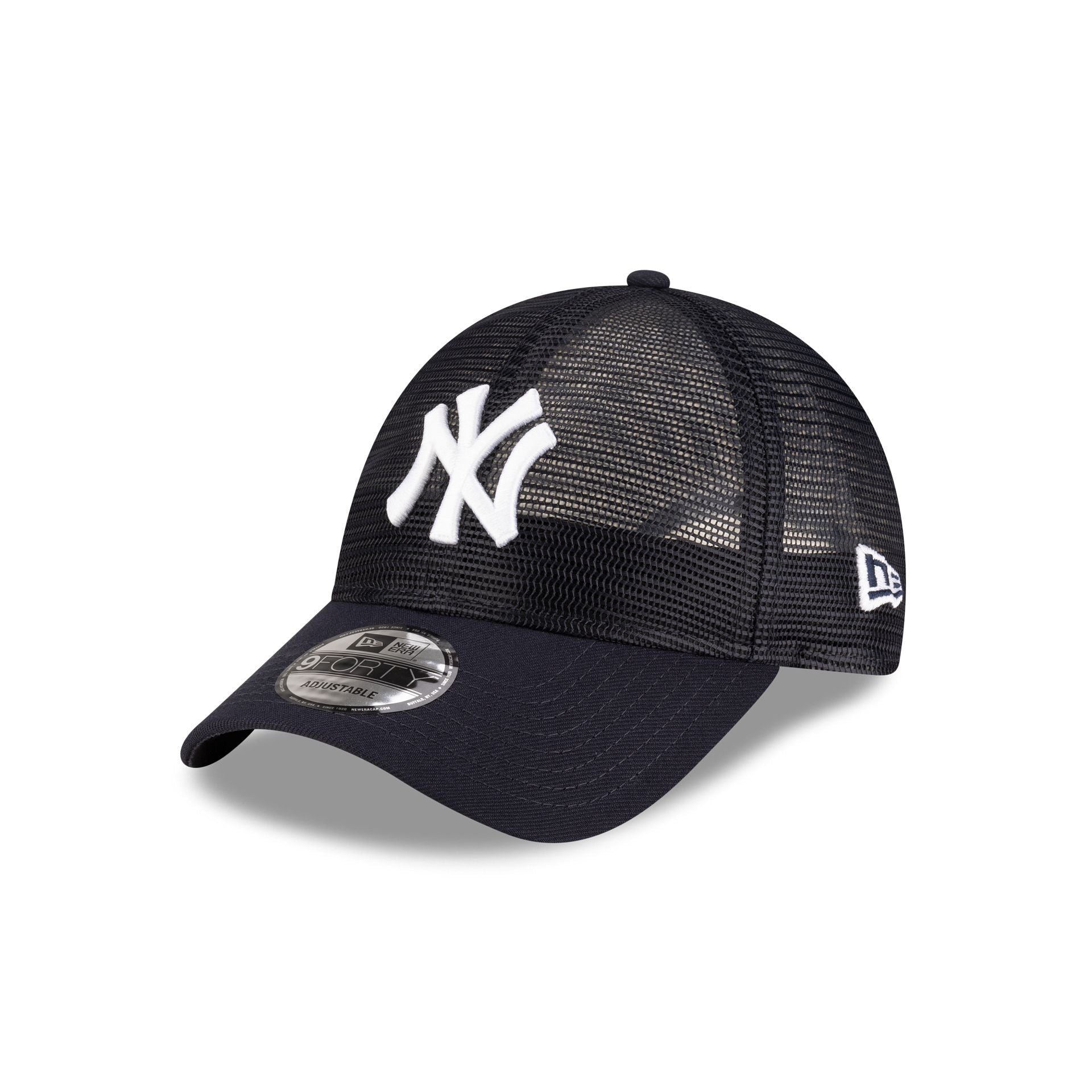 New York Yankees Navy Mesh 9FORTY Snapback Hat