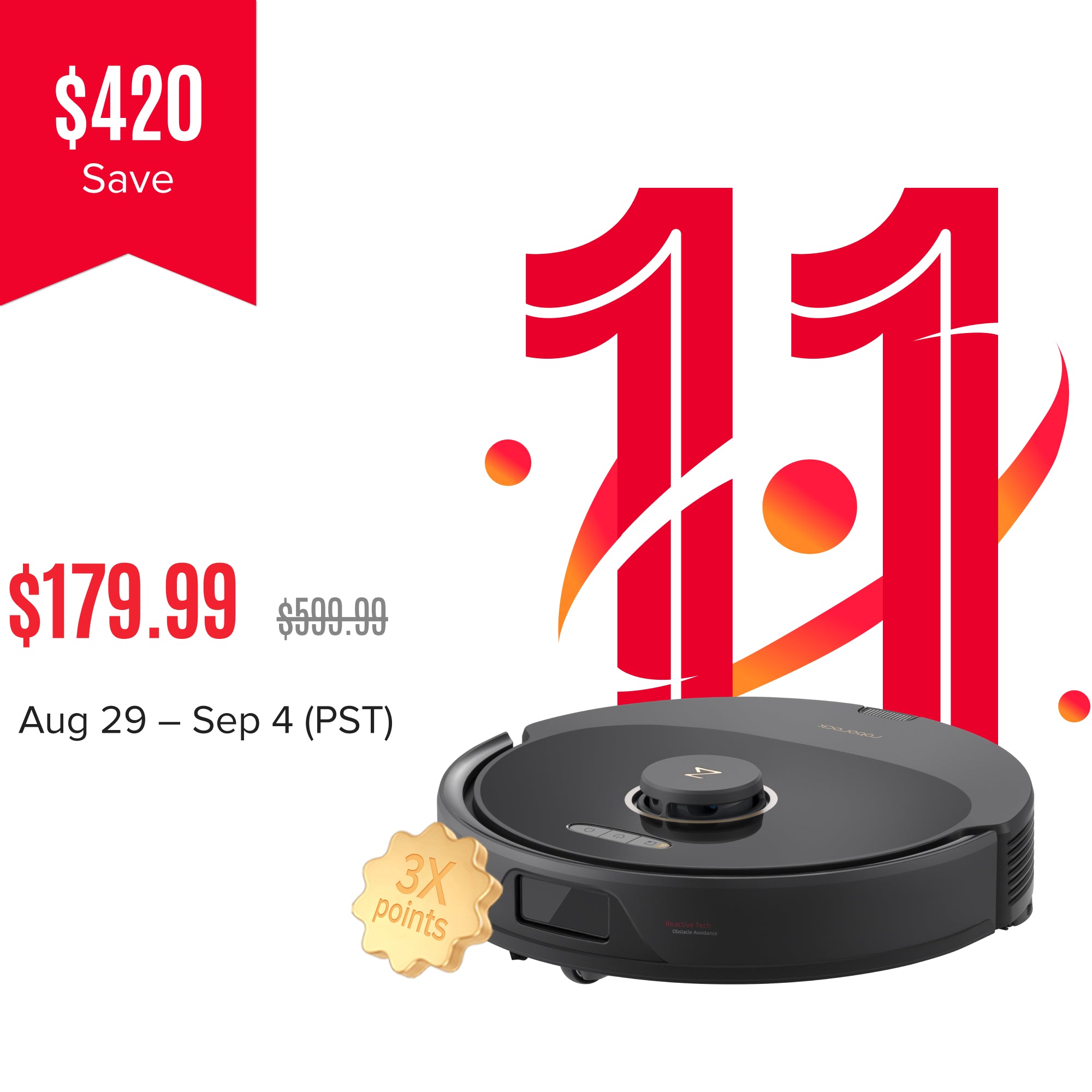 Roborock Q8 Max Robot Vacuum and Mop