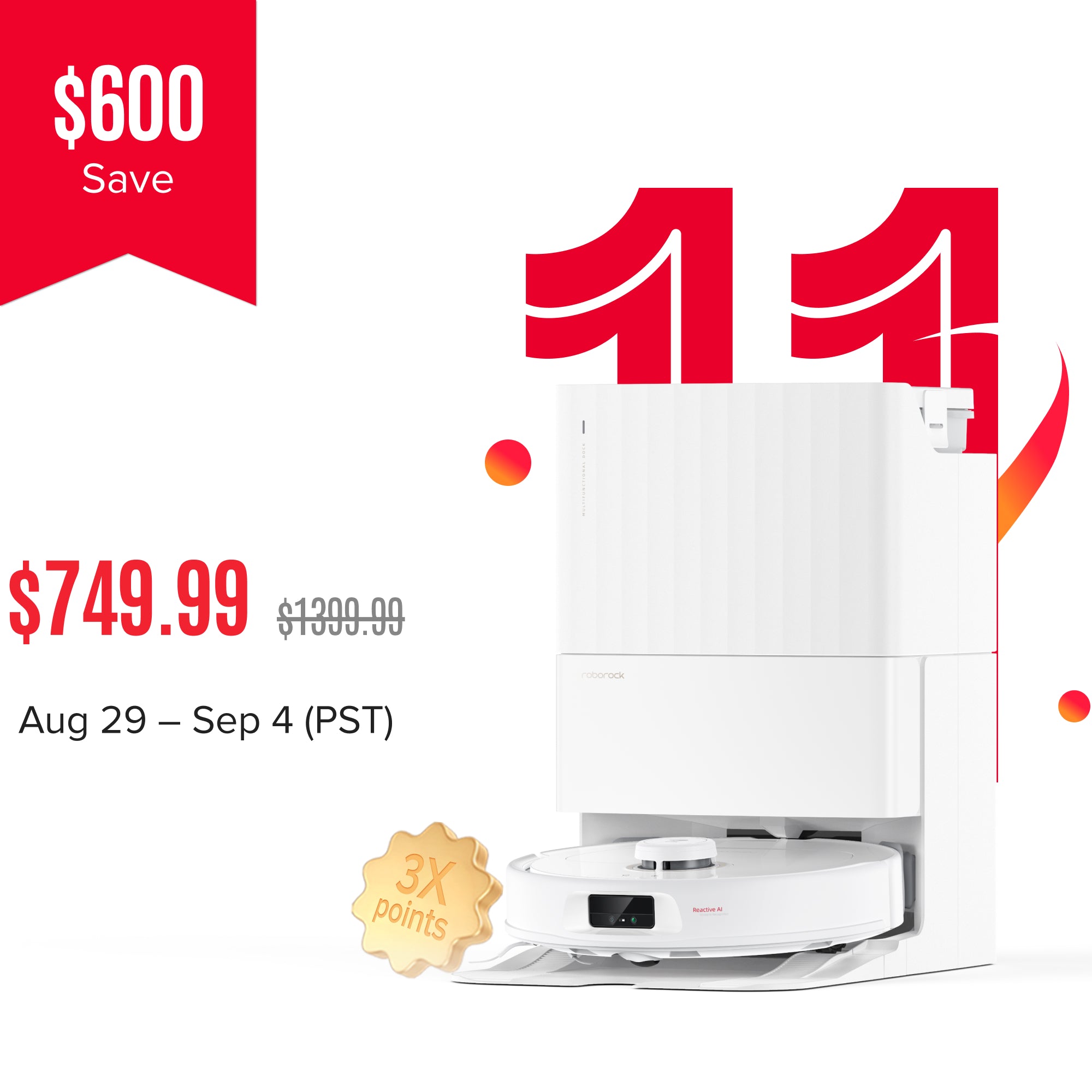 Roborock Qrevo MaxV with Multifunctional Dock 2.0