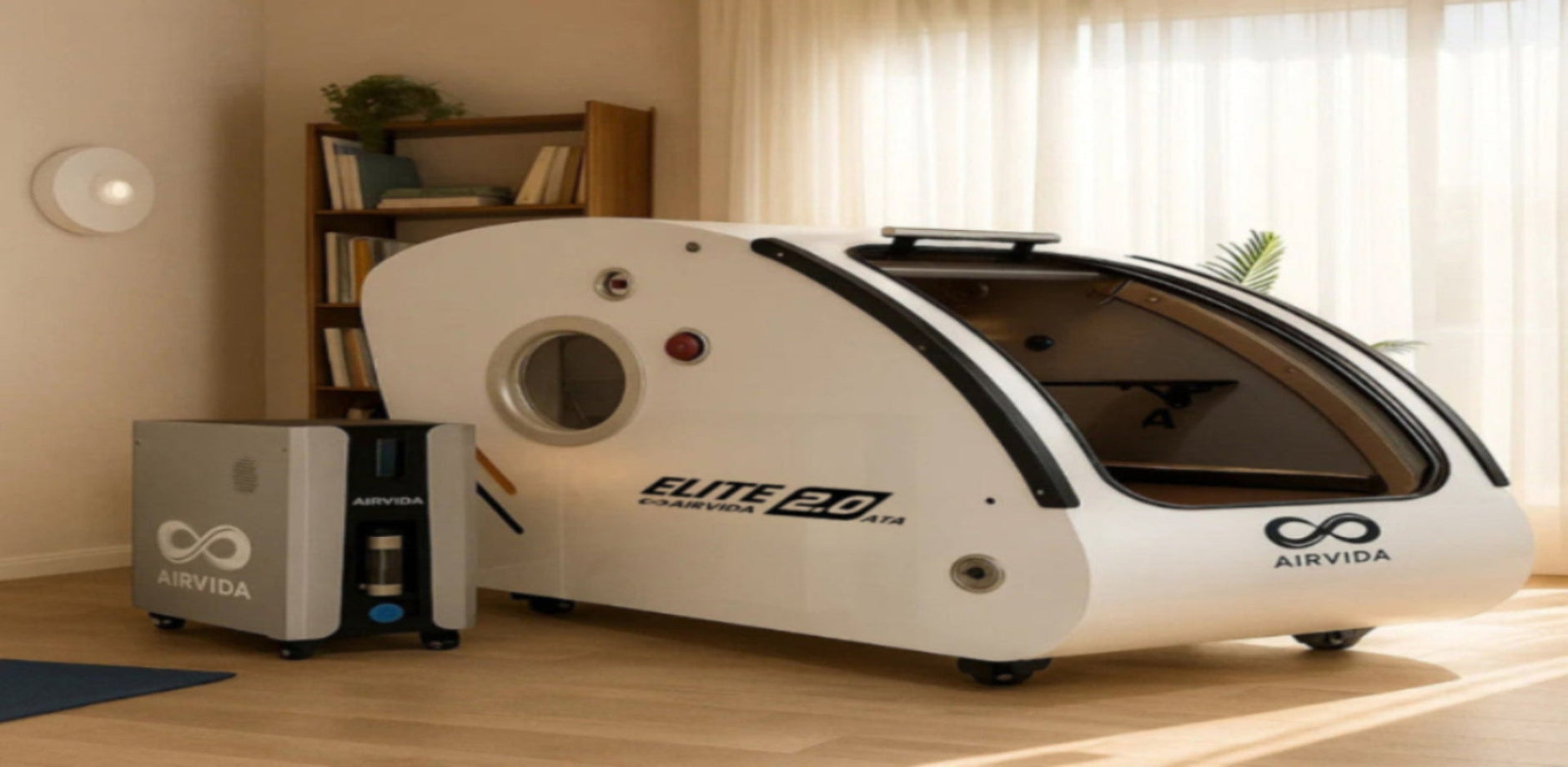 Sitting Hard Shell Hyperbaric Chamber 1.3-2.0 ATA -Airvida Elite