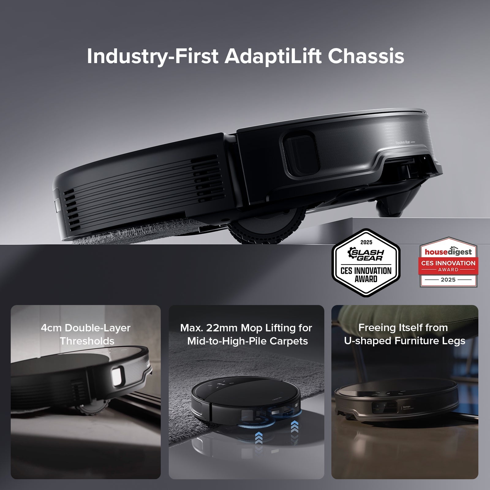 Roborock Saros 10R Robot Vacuum with Multifunctional Dock 4.0