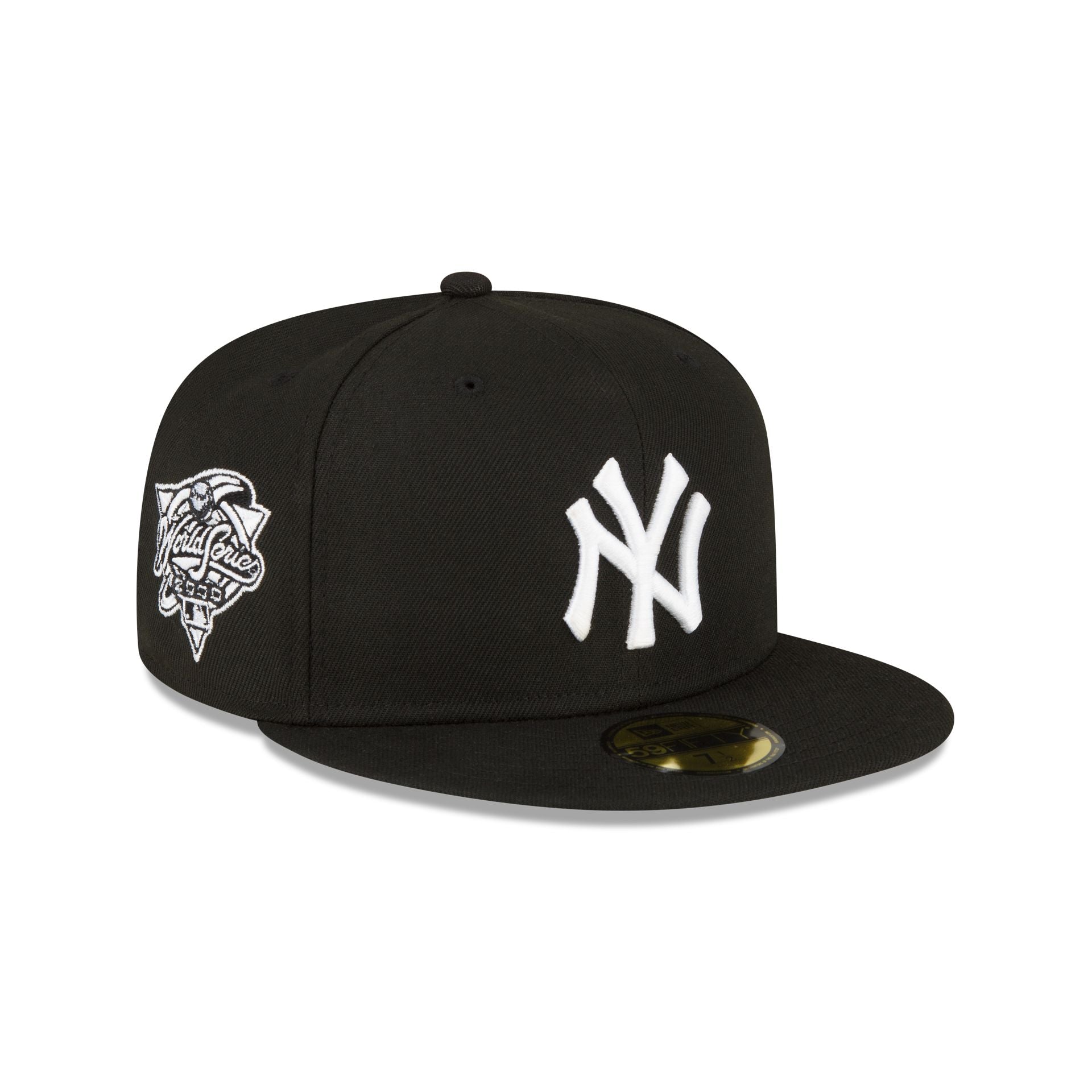 New York Yankees Sidepatch Black 59FIFTY Fitted Hat