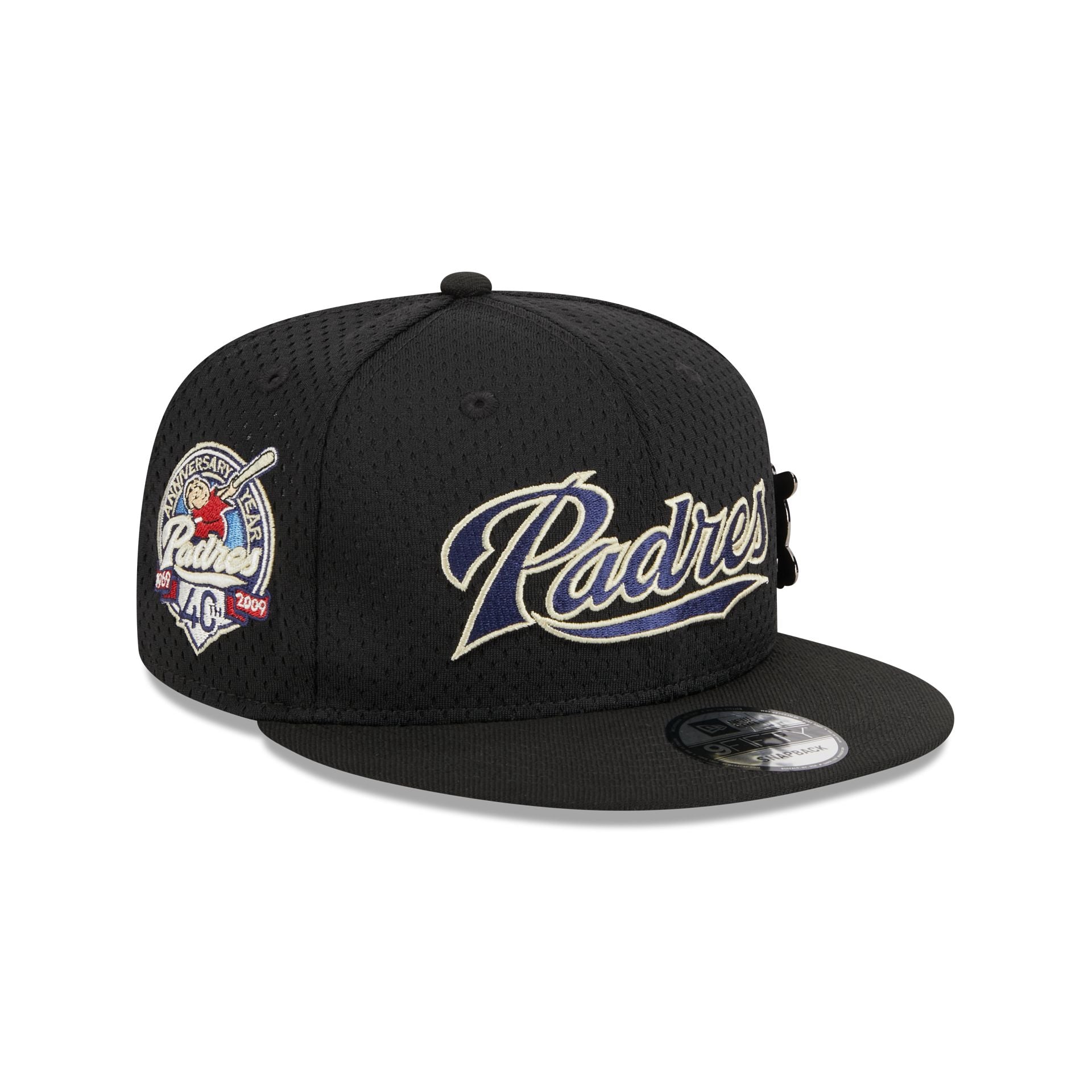 San Diego Padres Post-Up Pin 9FIFTY Snapback Hat