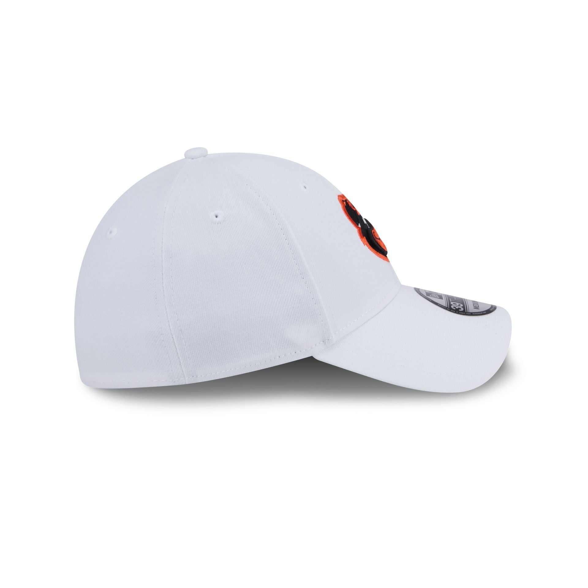 Baltimore Orioles Optic White 39THIRTY Stretch Fit Hat