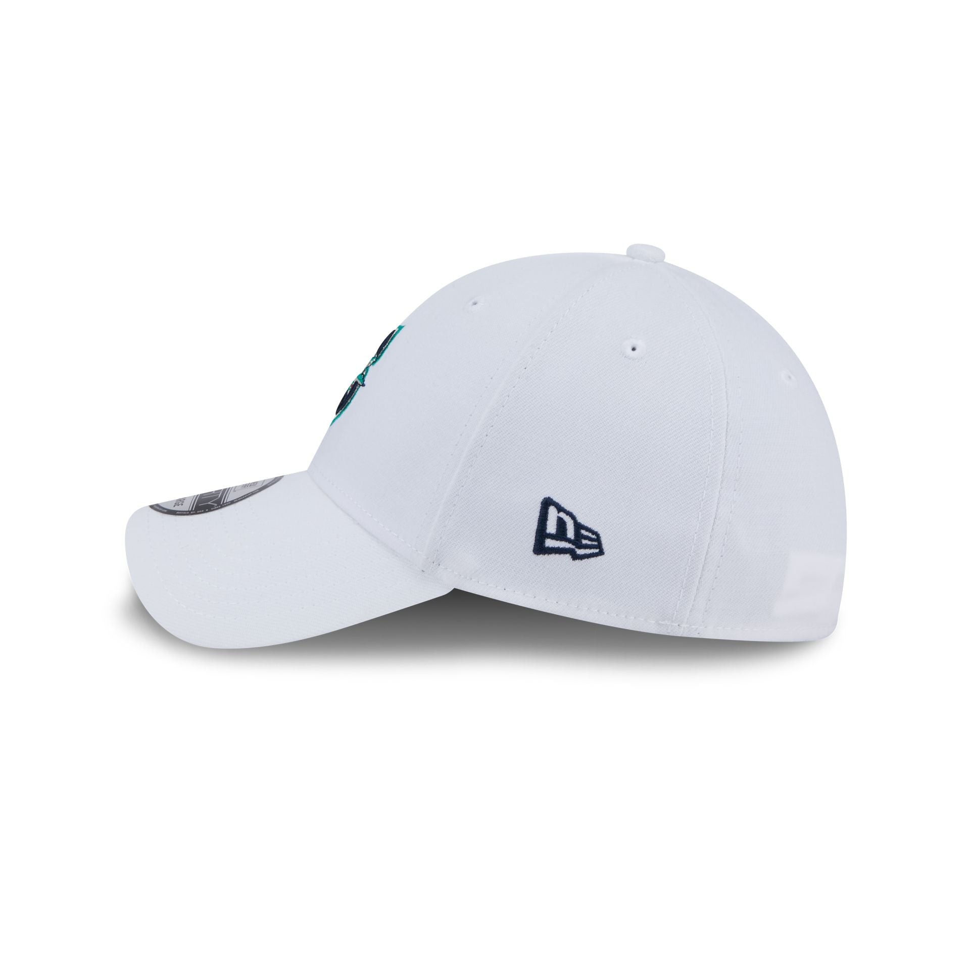Seattle Mariners Optic White 39THIRTY Stretch Fit Hat