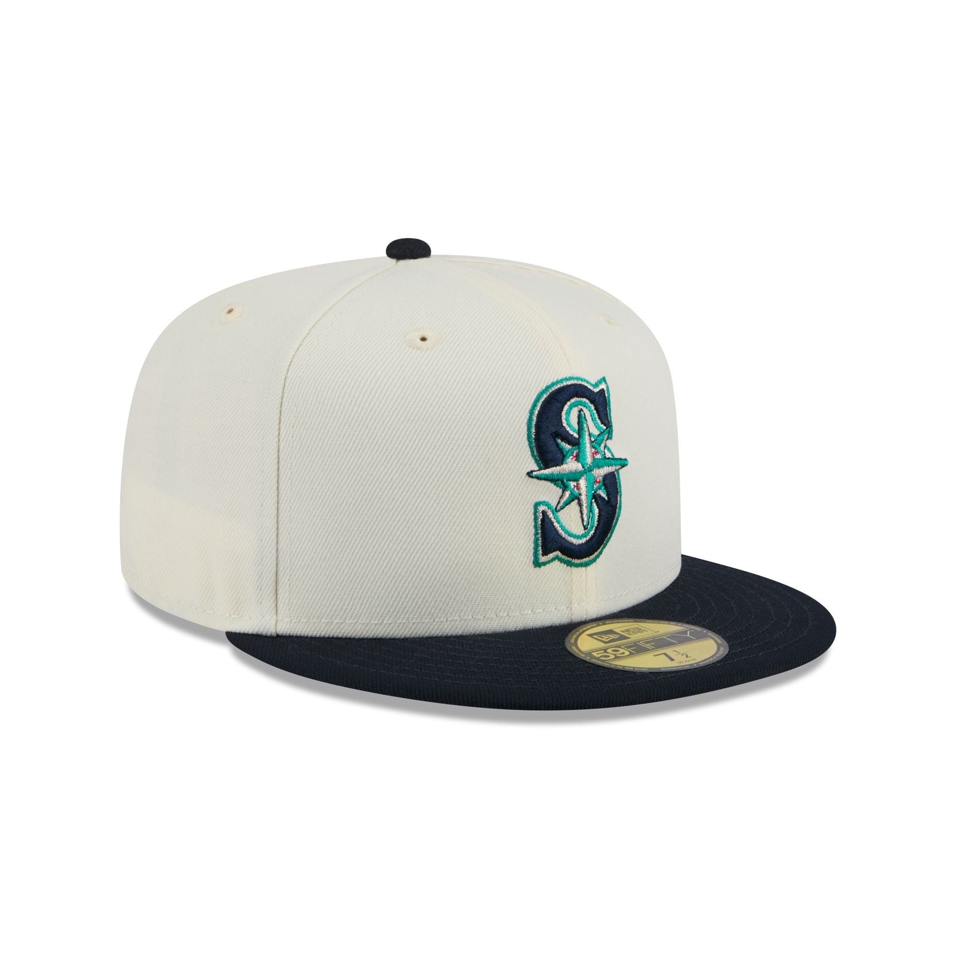 Seattle Mariners Chrome 59FIFTY Fitted Hat