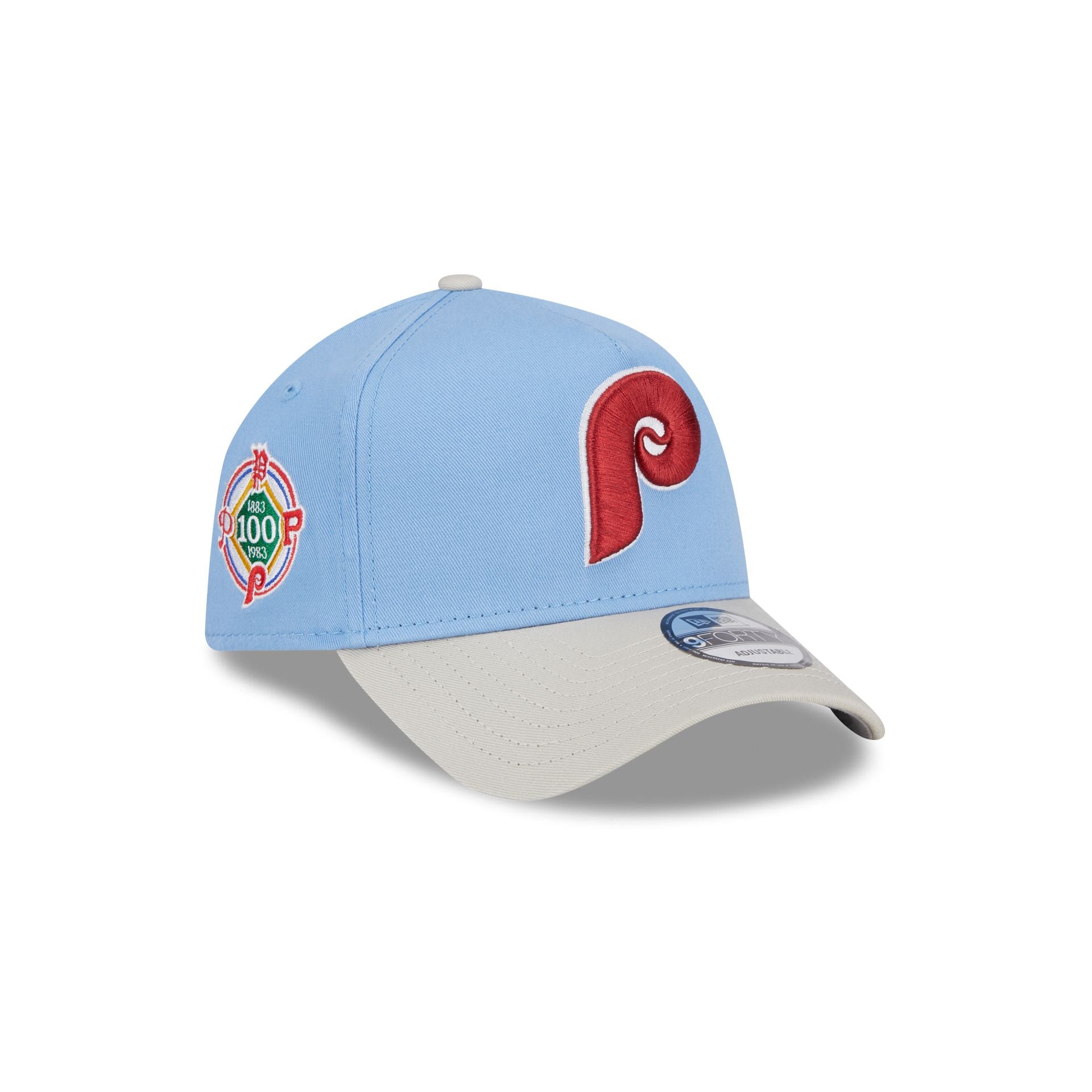 Philadelphia Phillies Coop Logo Select 9FORTY A-Frame Snapback Hat