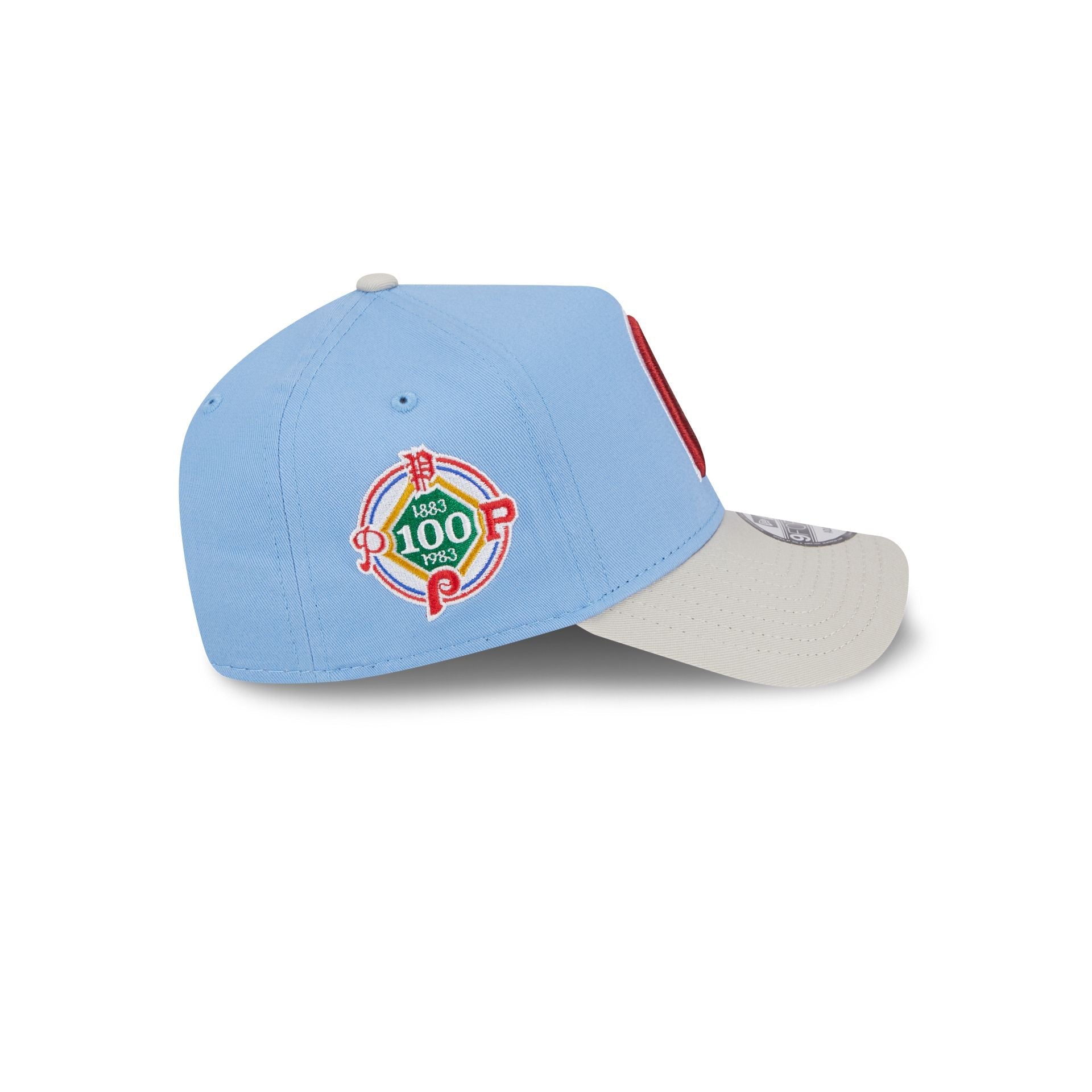 Philadelphia Phillies Coop Logo Select 9FORTY A-Frame Snapback Hat
