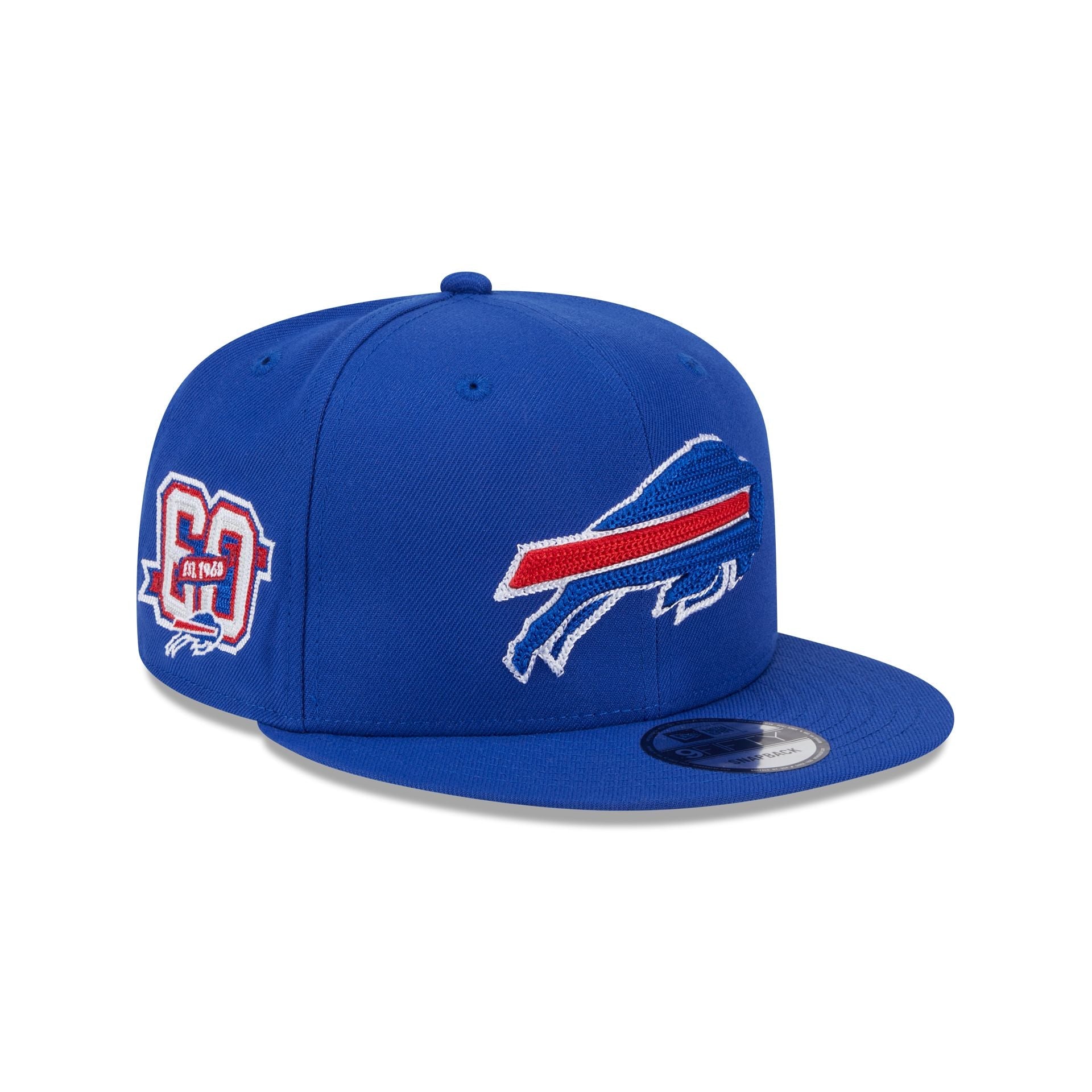 Alpha Industries x Buffalo Bills Blue 9FIFTY Snapback Hat