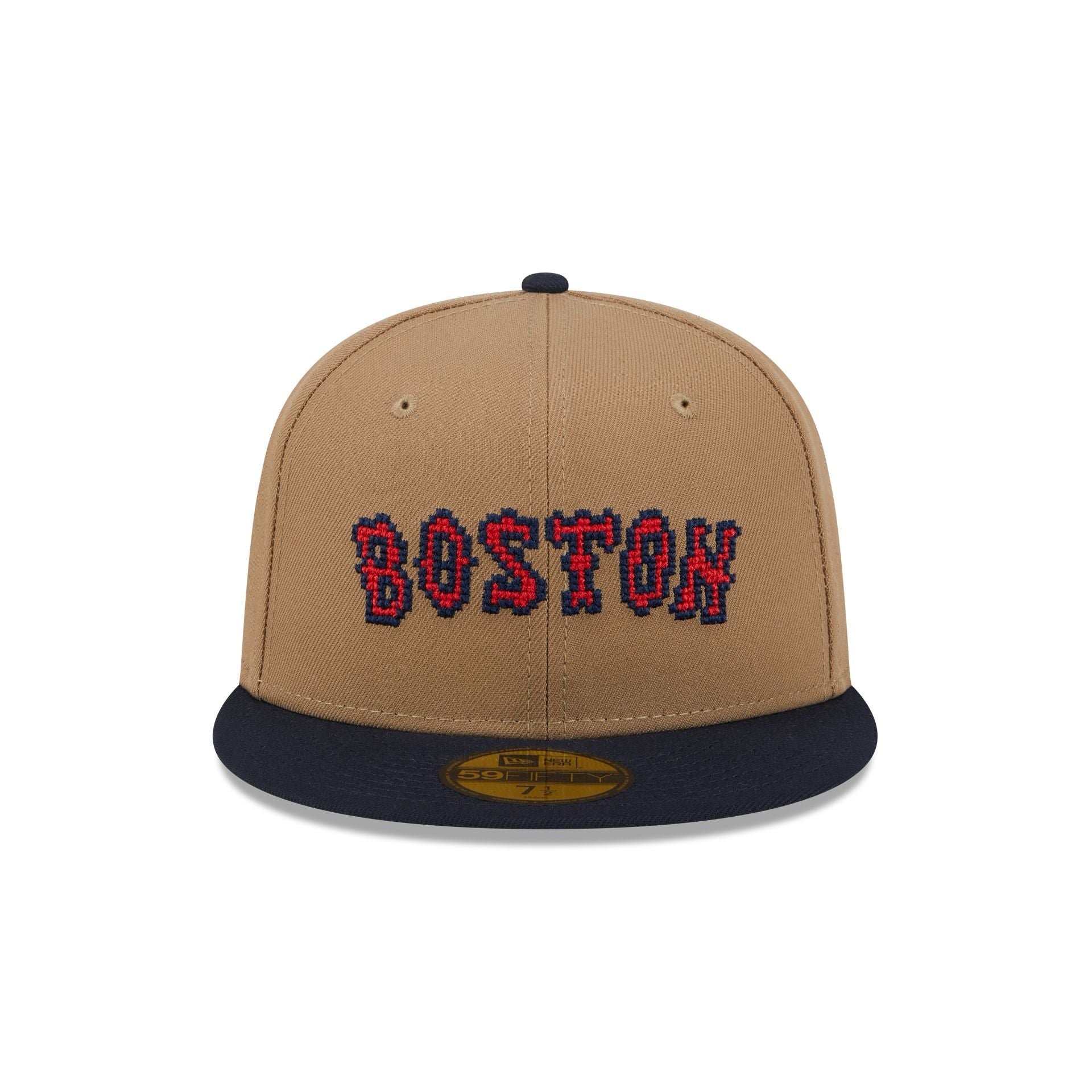 Boston Red Sox Classic 8-Bit Wordmark 59FIFTY Fitted Hat