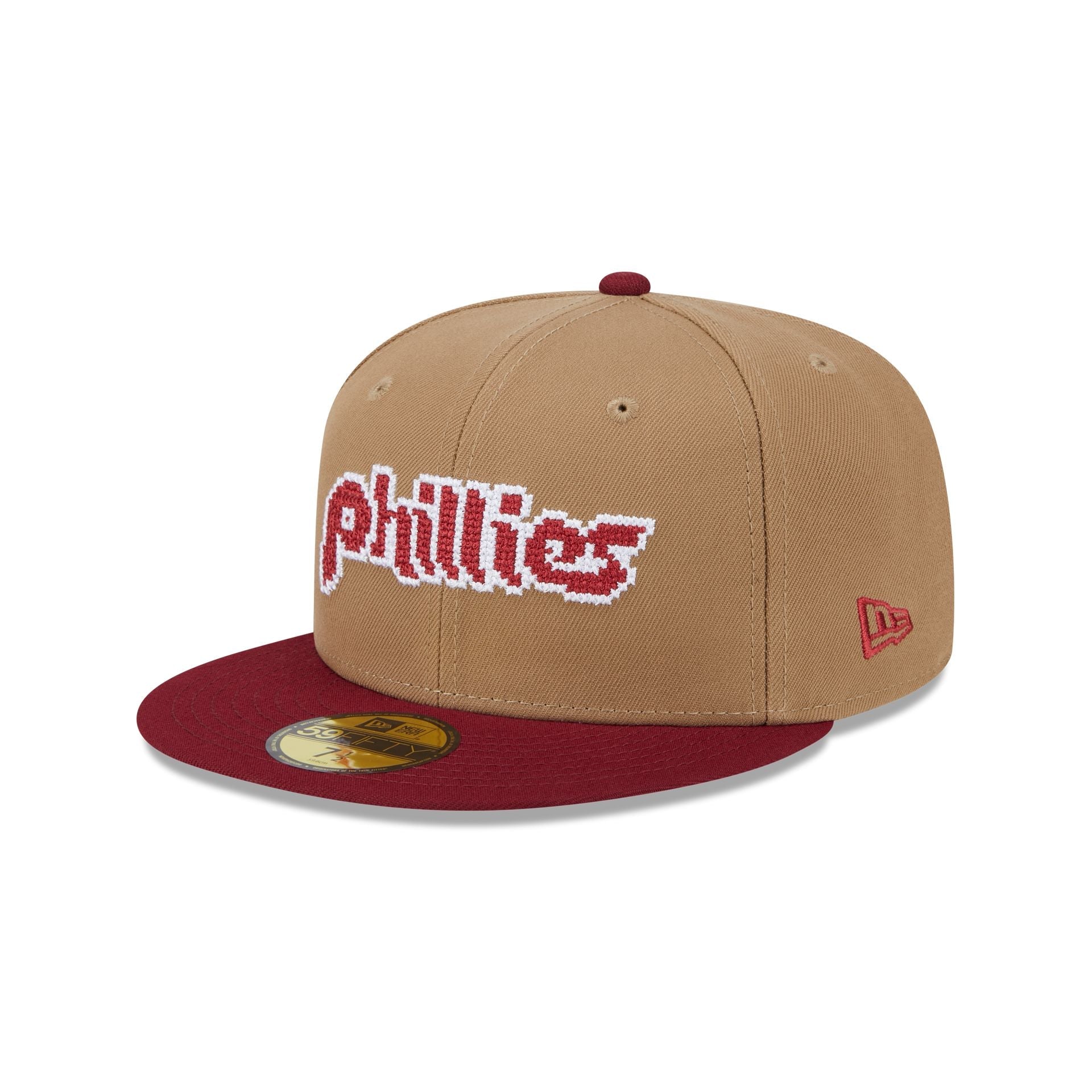 Philadelphia Phillies Classic 8-Bit Wordmark 59FIFTY Fitted Hat