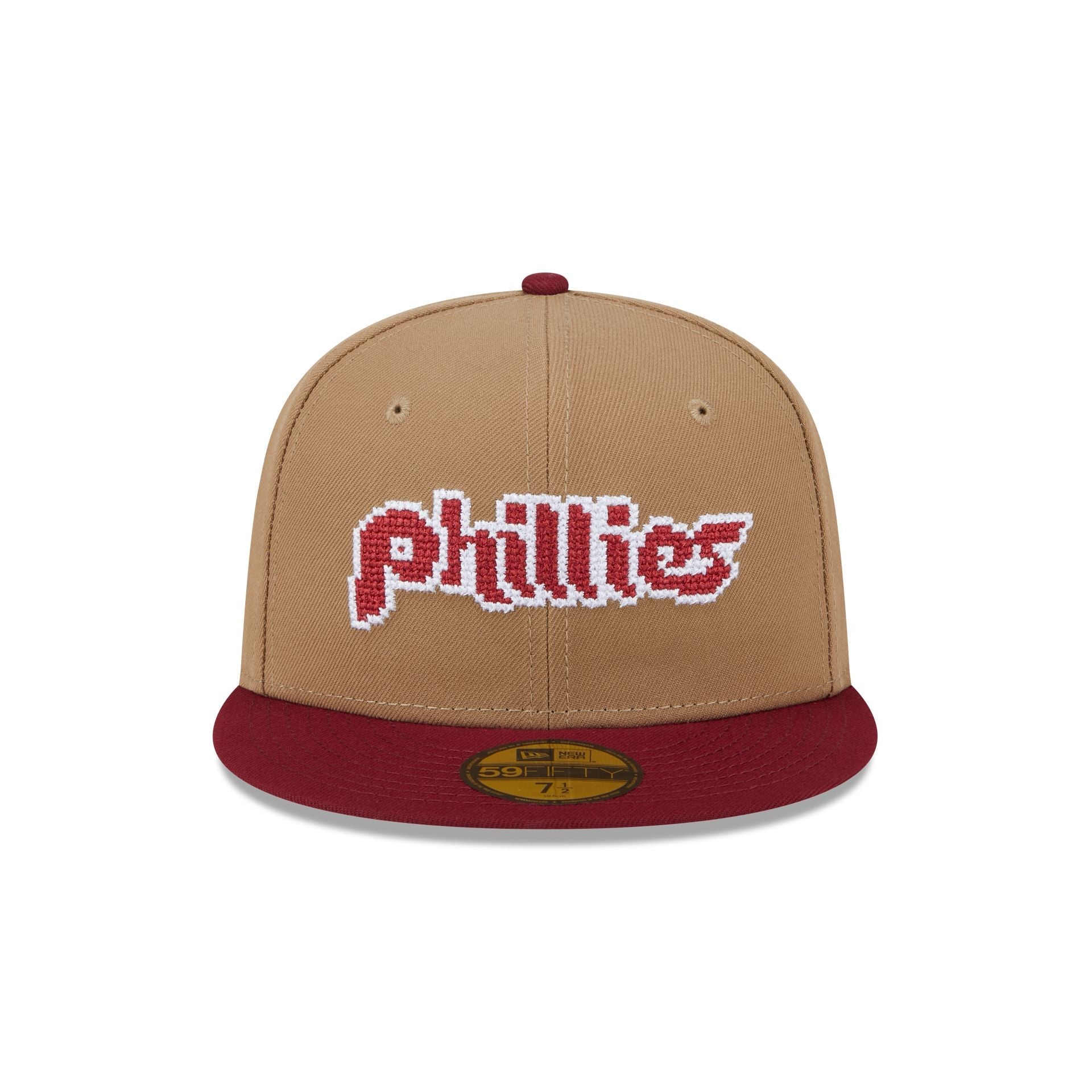 Philadelphia Phillies Classic 8-Bit Wordmark 59FIFTY Fitted Hat