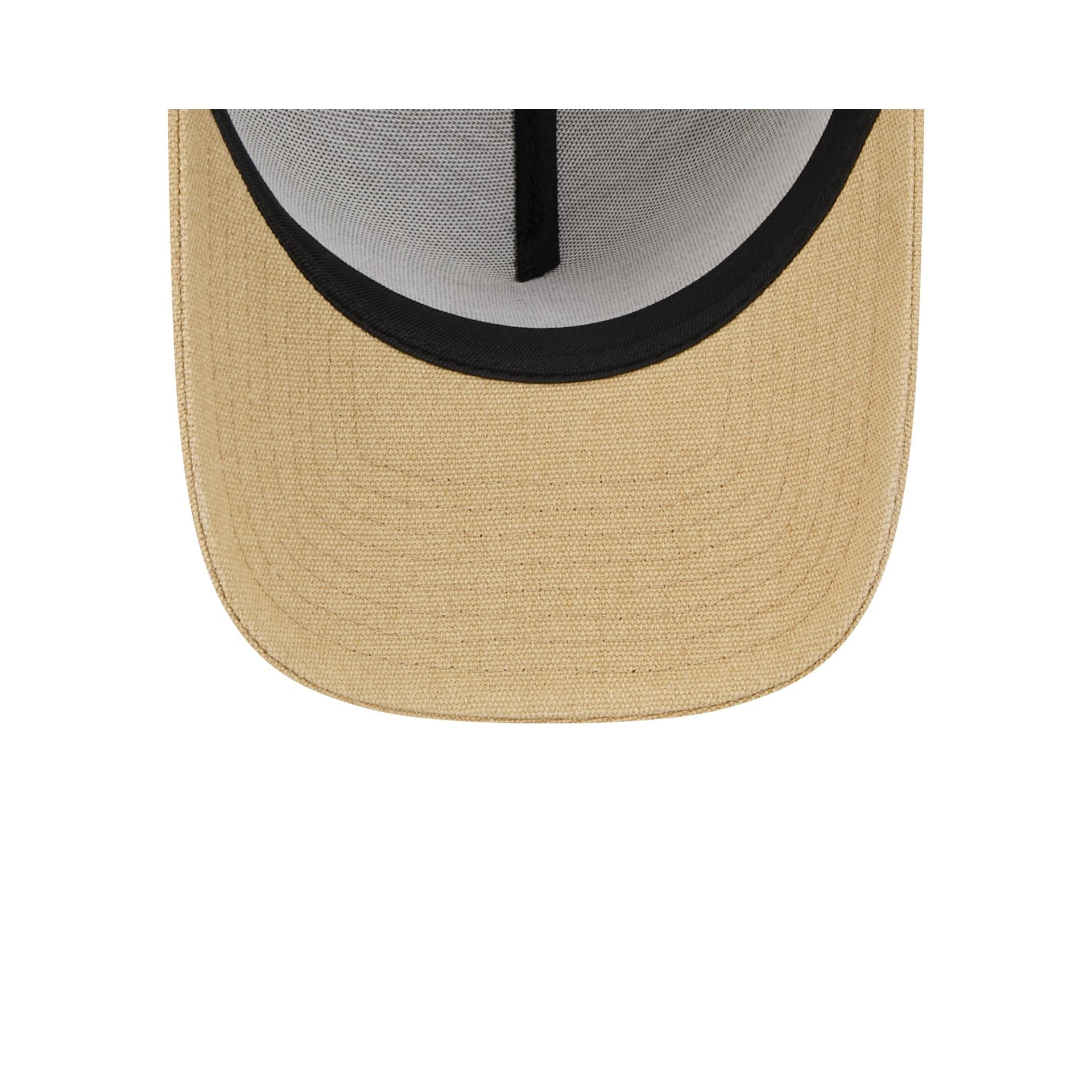 Seattle Mariners Logo Essentials Khaki 9FORTY A-Frame Snapback Hat