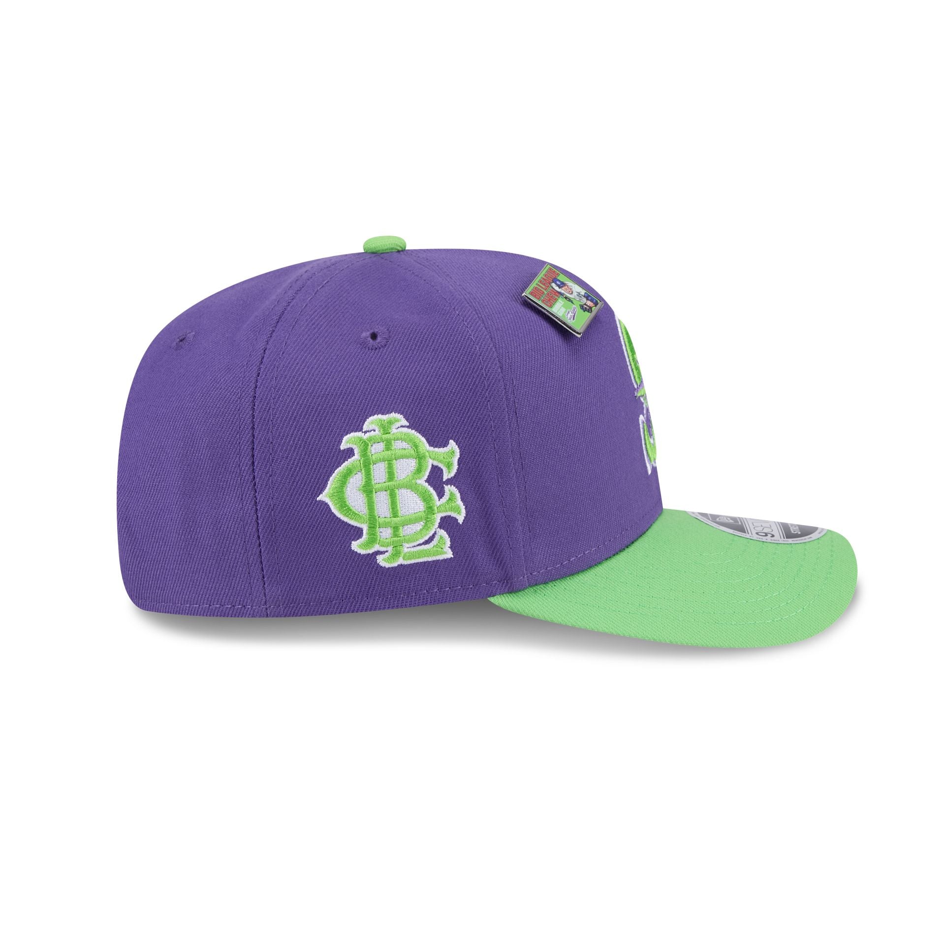Big League Chew X Seattle Mariners Swingin' Sour Apple 9SEVENTY Stretch-Snap Hat