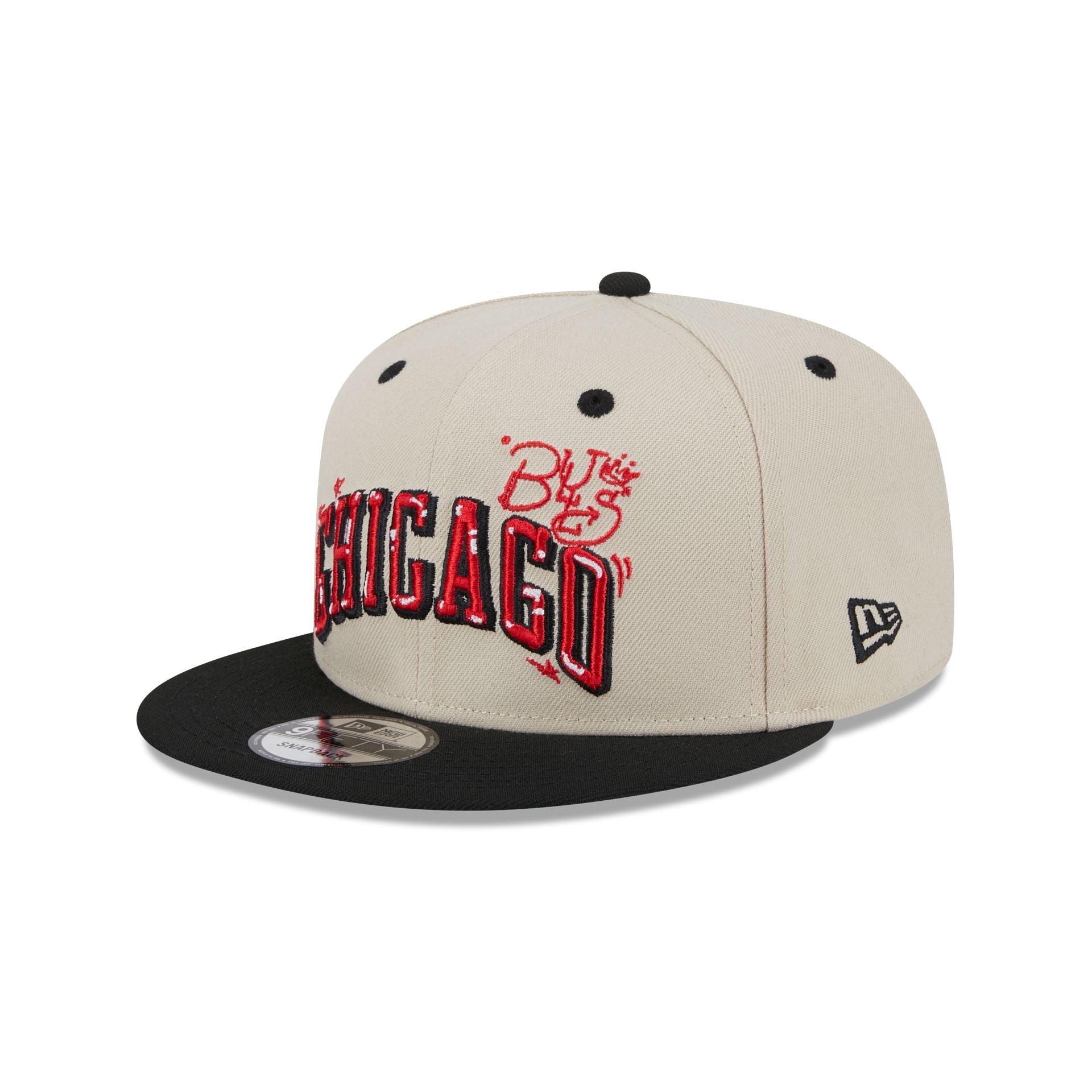 Chicago Bulls Team Art 9FIFTY Snapback Hat