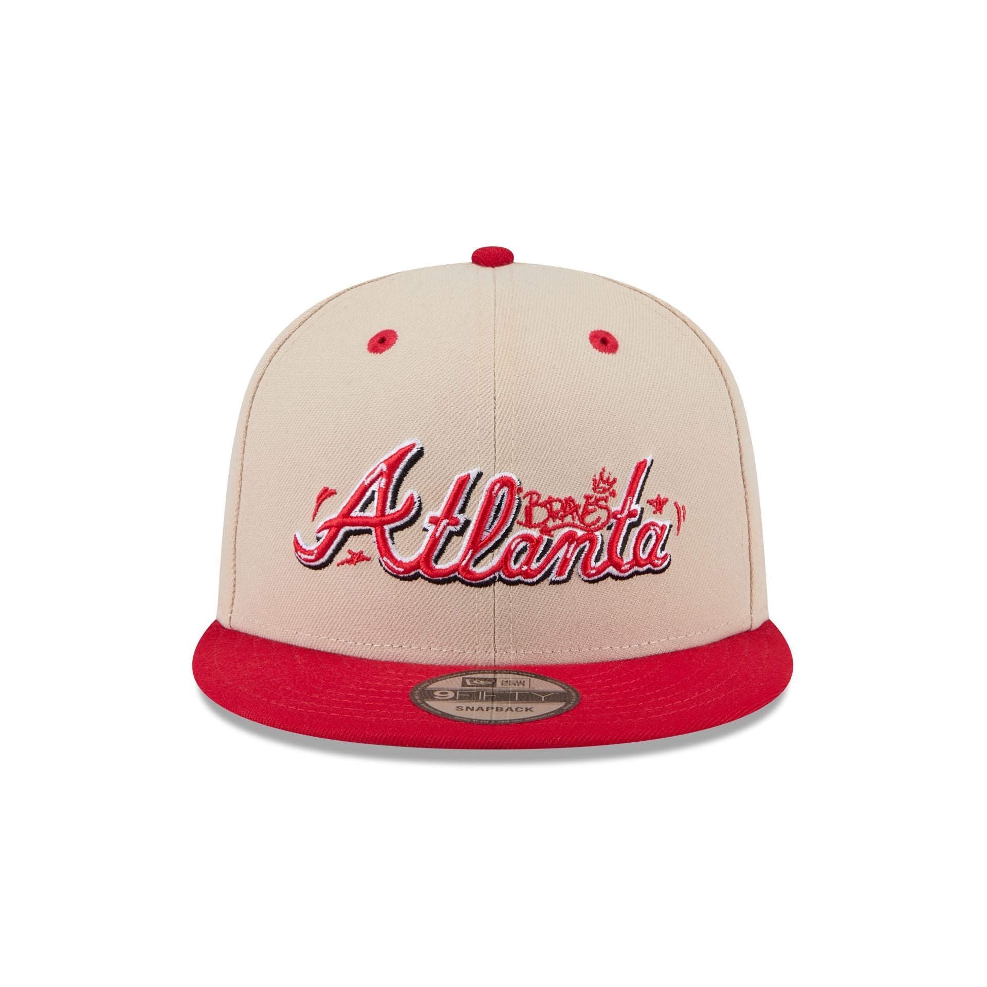 Atlanta Braves Team Art 9FIFTY Snapback Hat