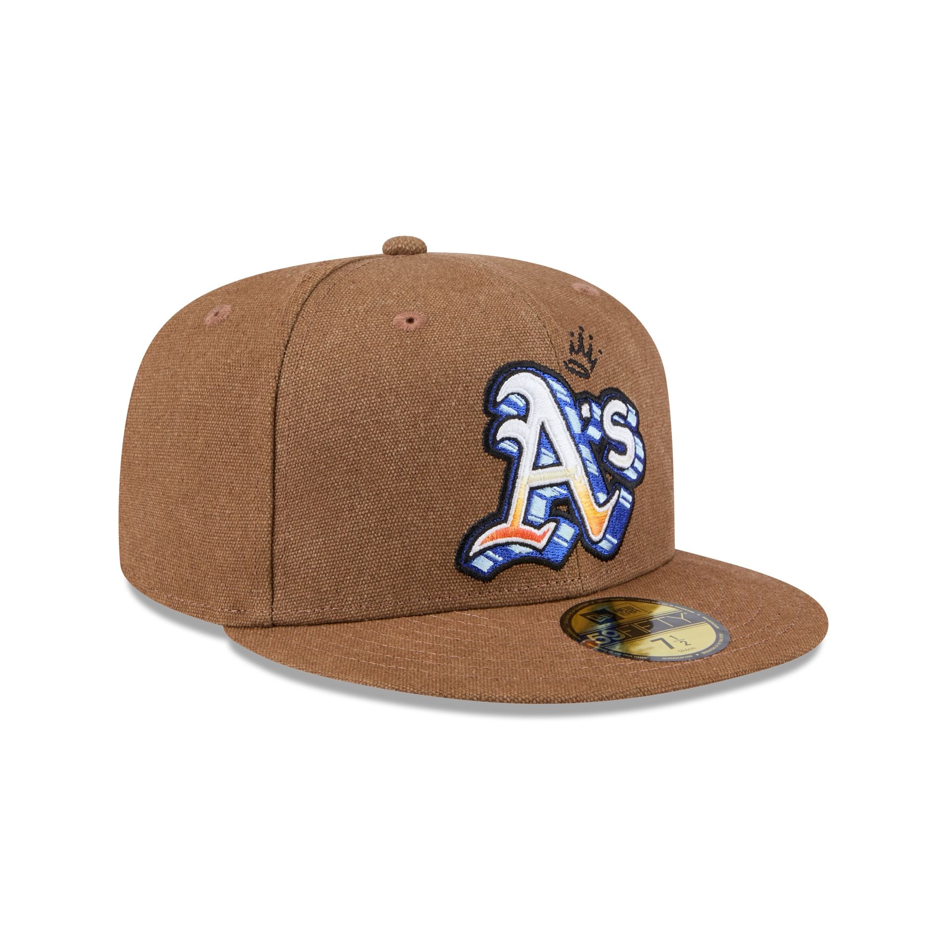 Athletics Logo Scribble 59FIFTY Fitted Hat