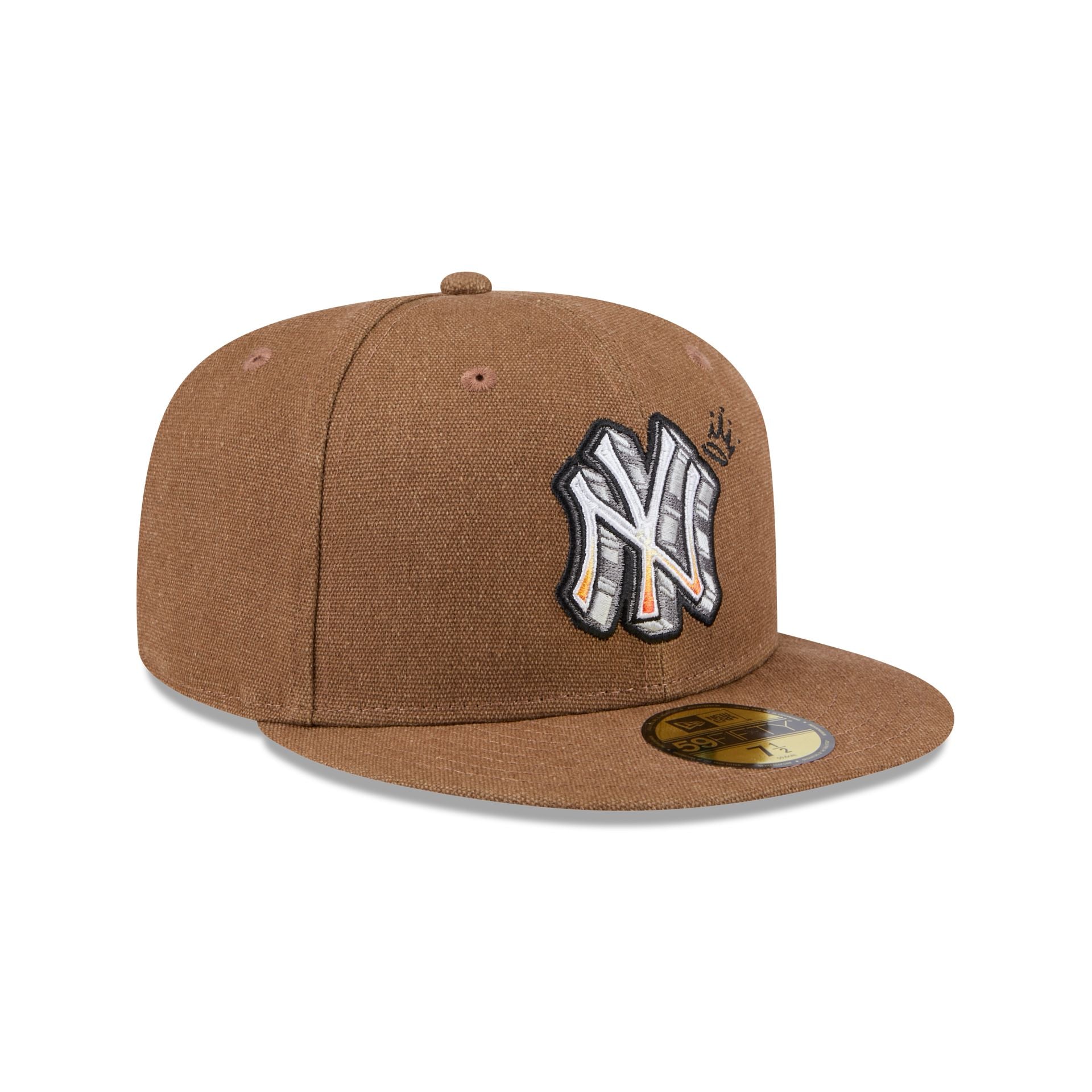 New York Yankees Logo Scribble 59FIFTY Fitted Hat