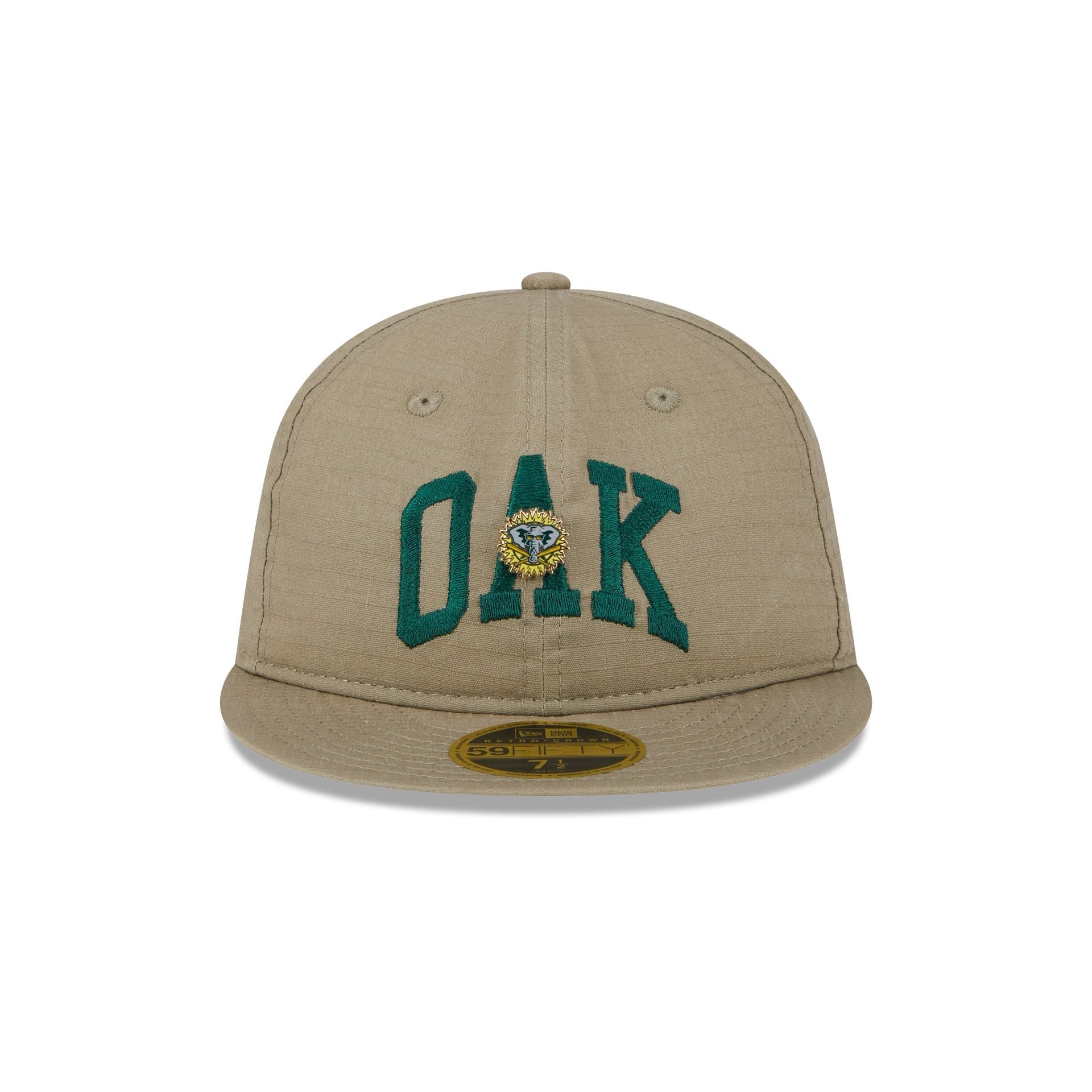 Athletics Logo Pin Retro Crown 59FIFTY Fitted Hat