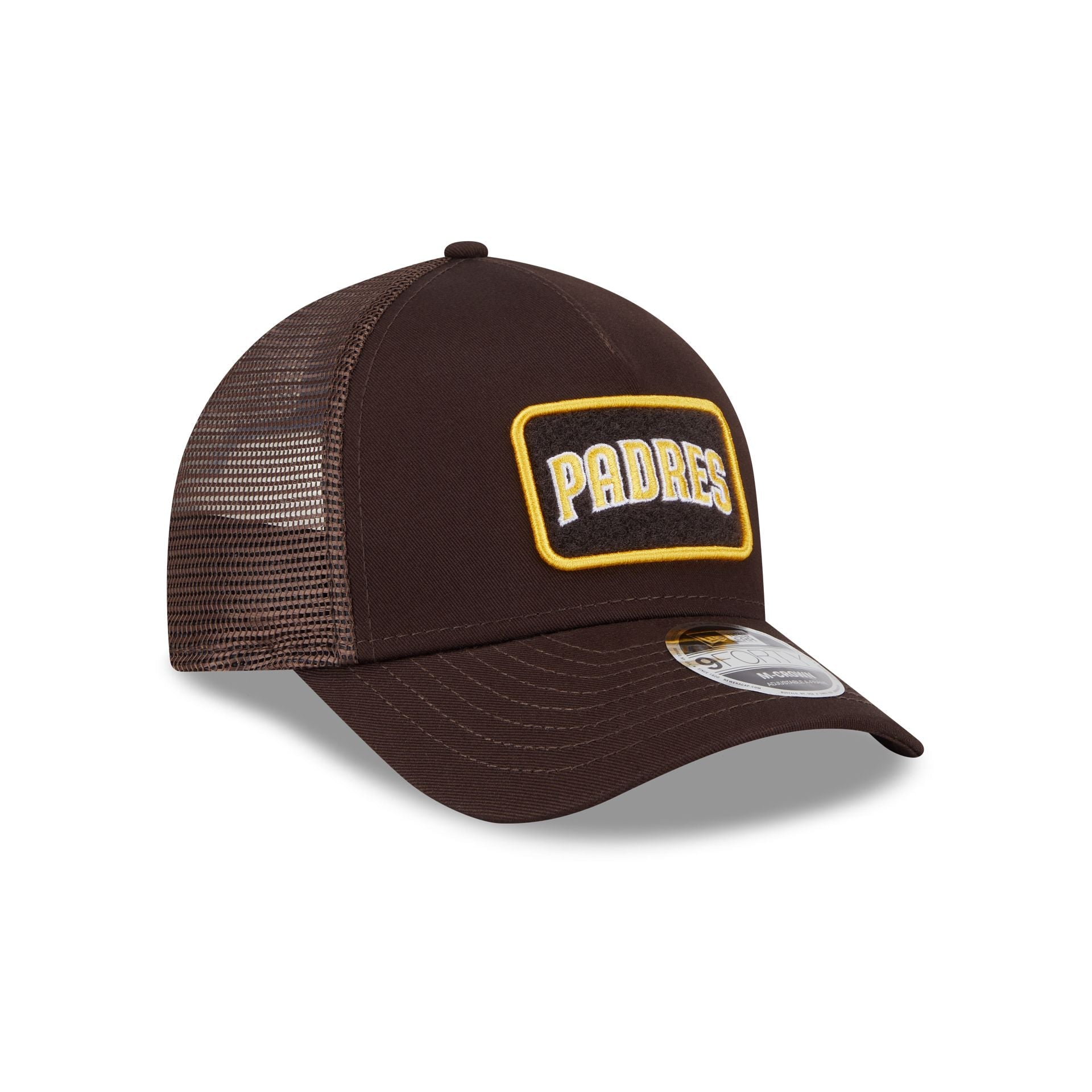 San Diego Padres Tonal Patch 9FORTY M-Crown A-Frame Trucker Hat