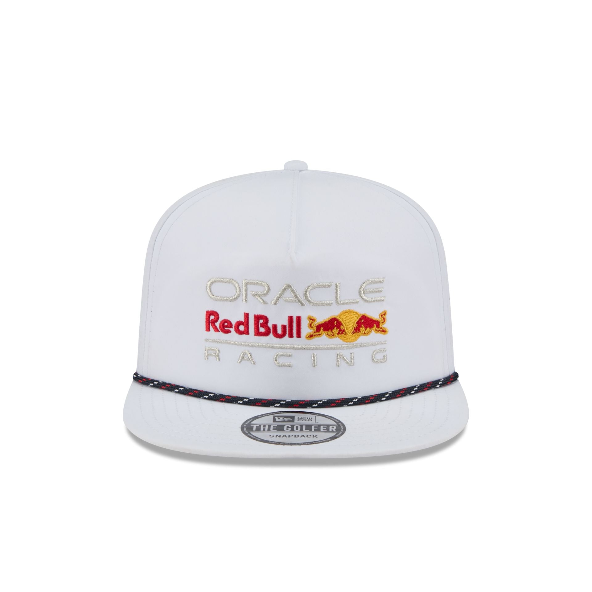 Oracle Red Bull Racing Optic White Performance Rope Golfer Hat
