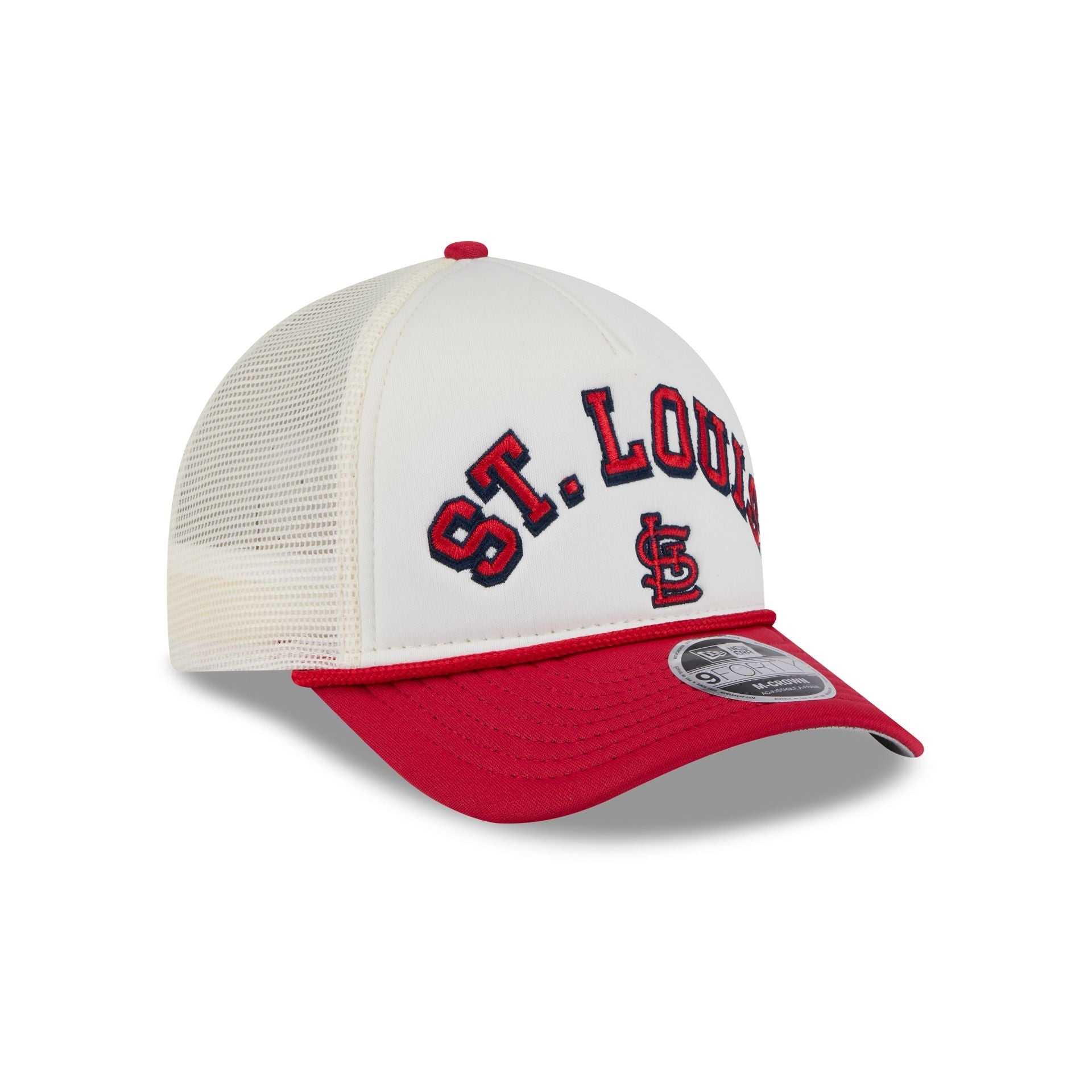 St. Louis Cardinals Chrome Arch 9FORTY M-Crown A-Frame Trucker Hat