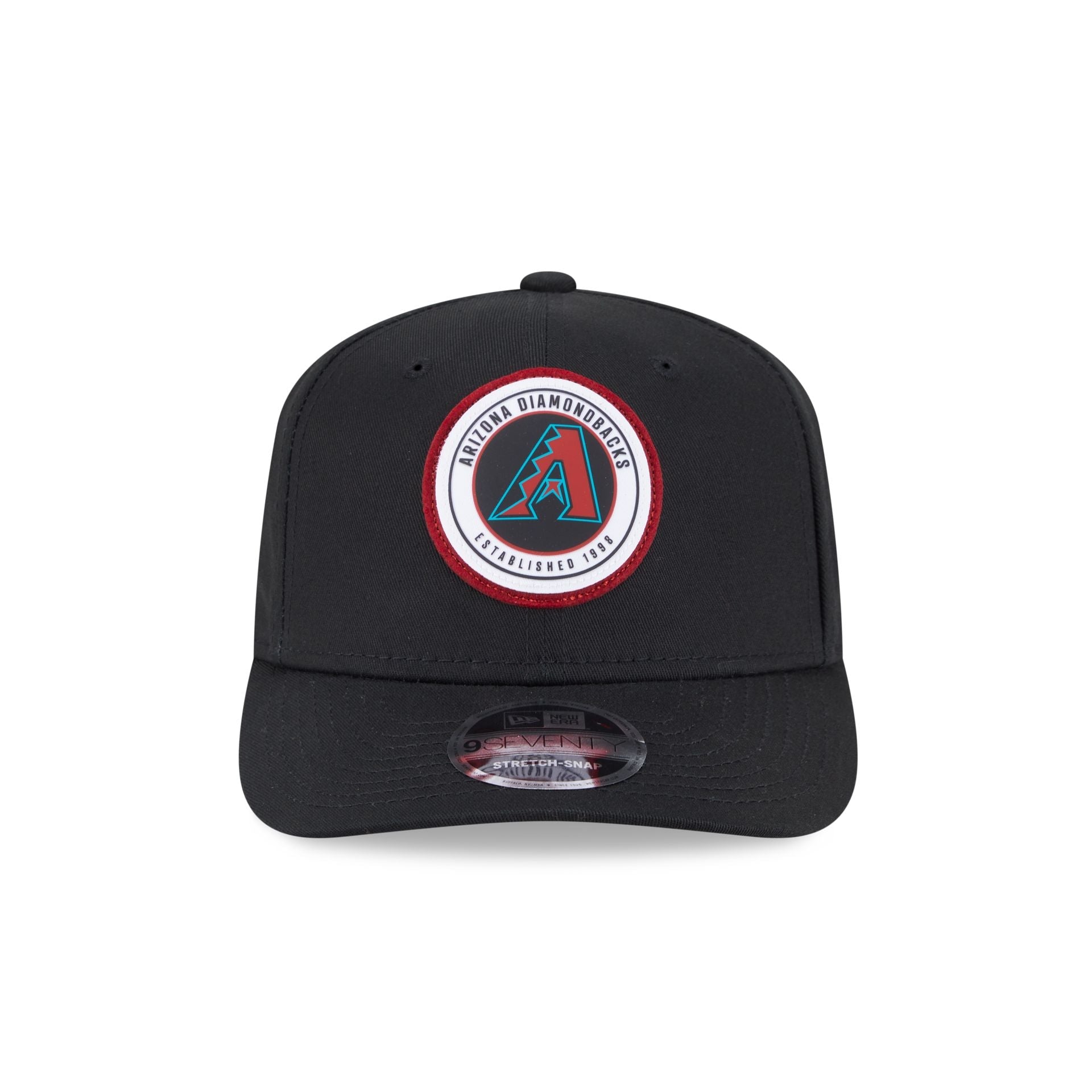 Arizona Diamondbacks Circle Patch 9SEVENTY Stretch-Snap Hat