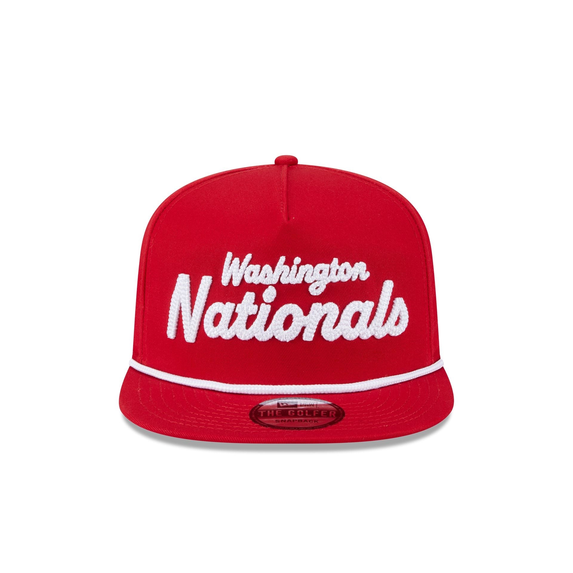 Washington Nationals Team Text Golfer Hat