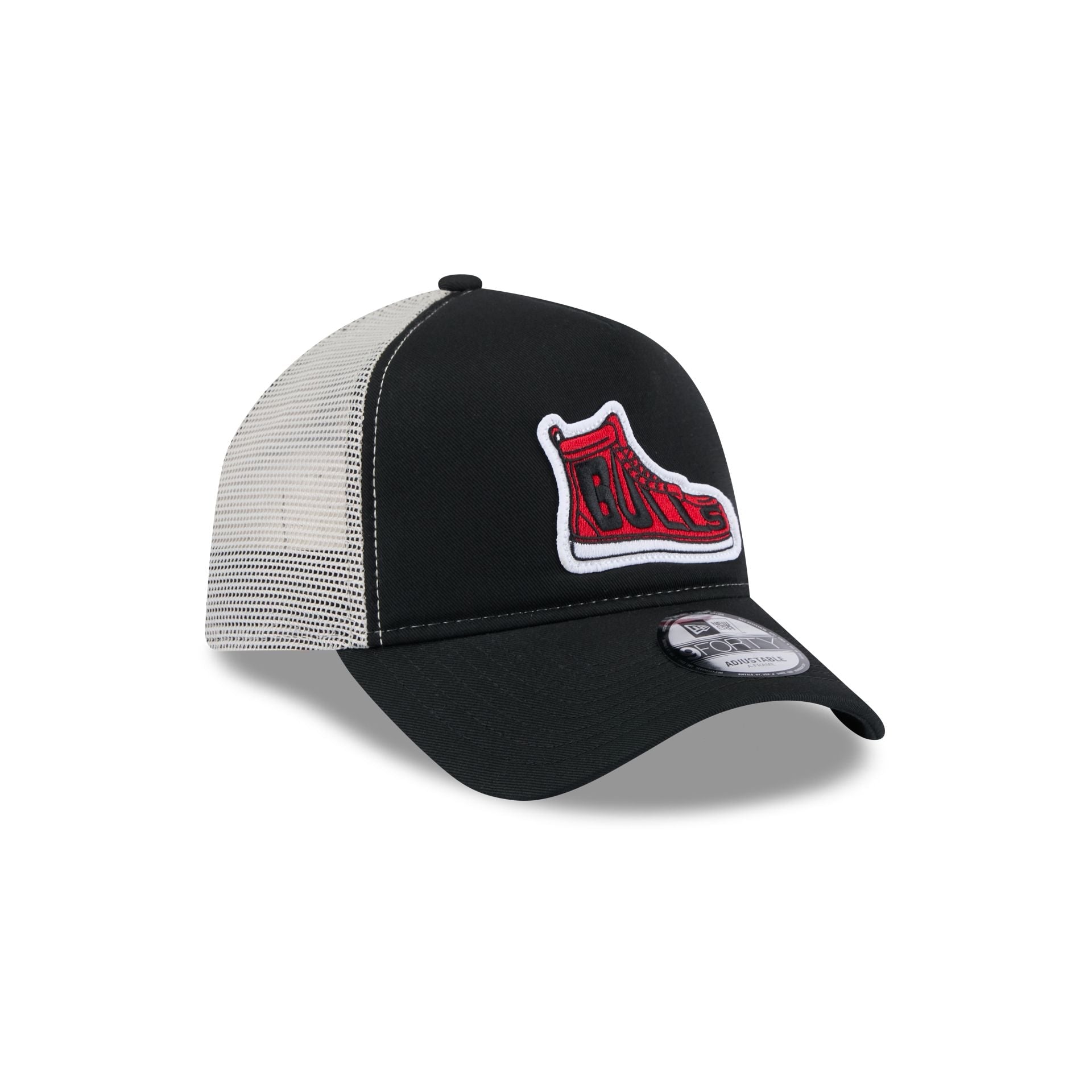 Chicago Bulls 2025 All-Star Game Fan Pack 9FORTY A-Frame Trucker Hat