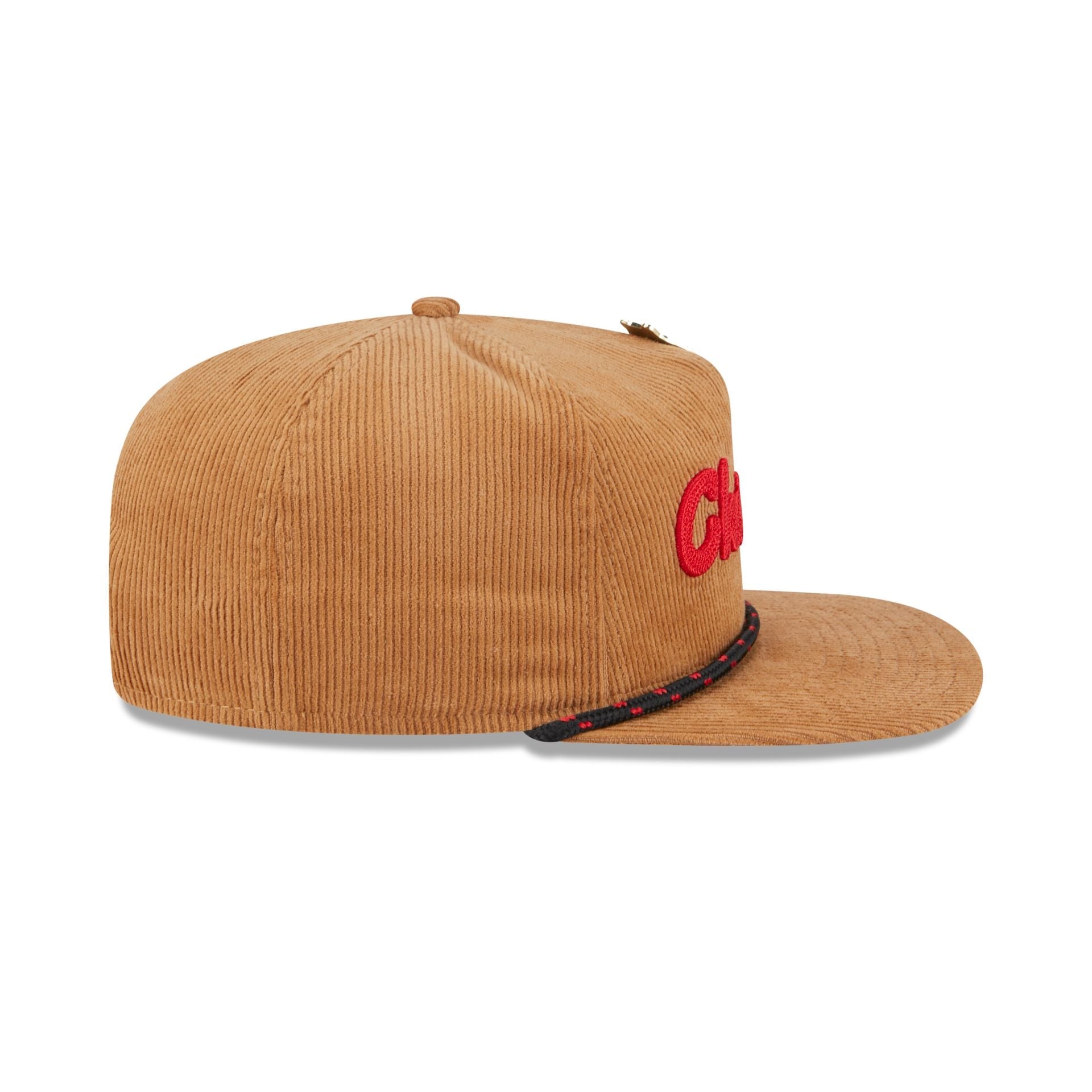 Chicago Bulls 2025 All-Star Game Fan Pack Corduroy Golfer Hat