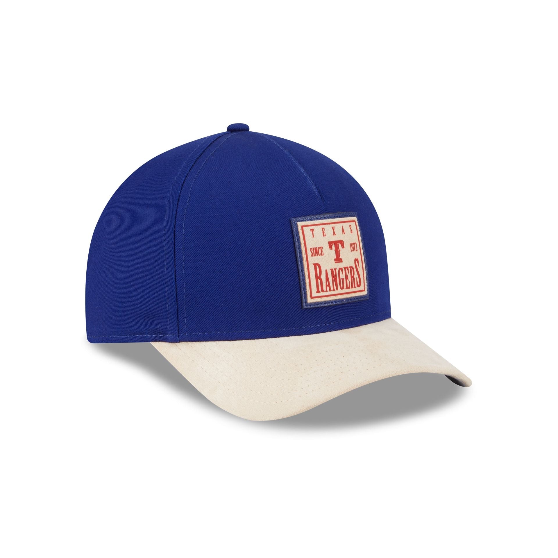 Texas Rangers Suede Patch 9FORTY M-Crown A-Frame Adjustable Hat
