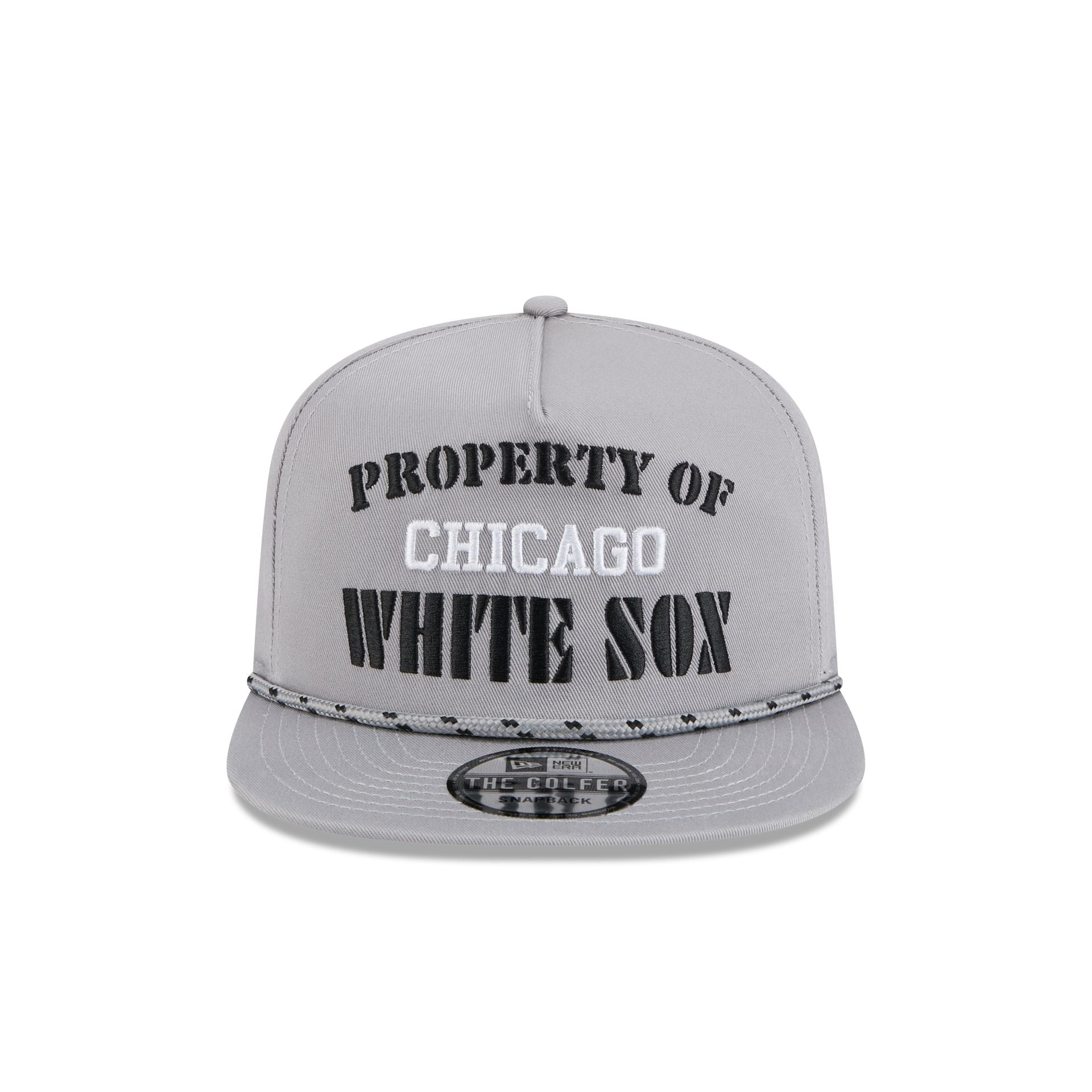 Chicago White Sox Vintage Gray Rope Golfer Hat