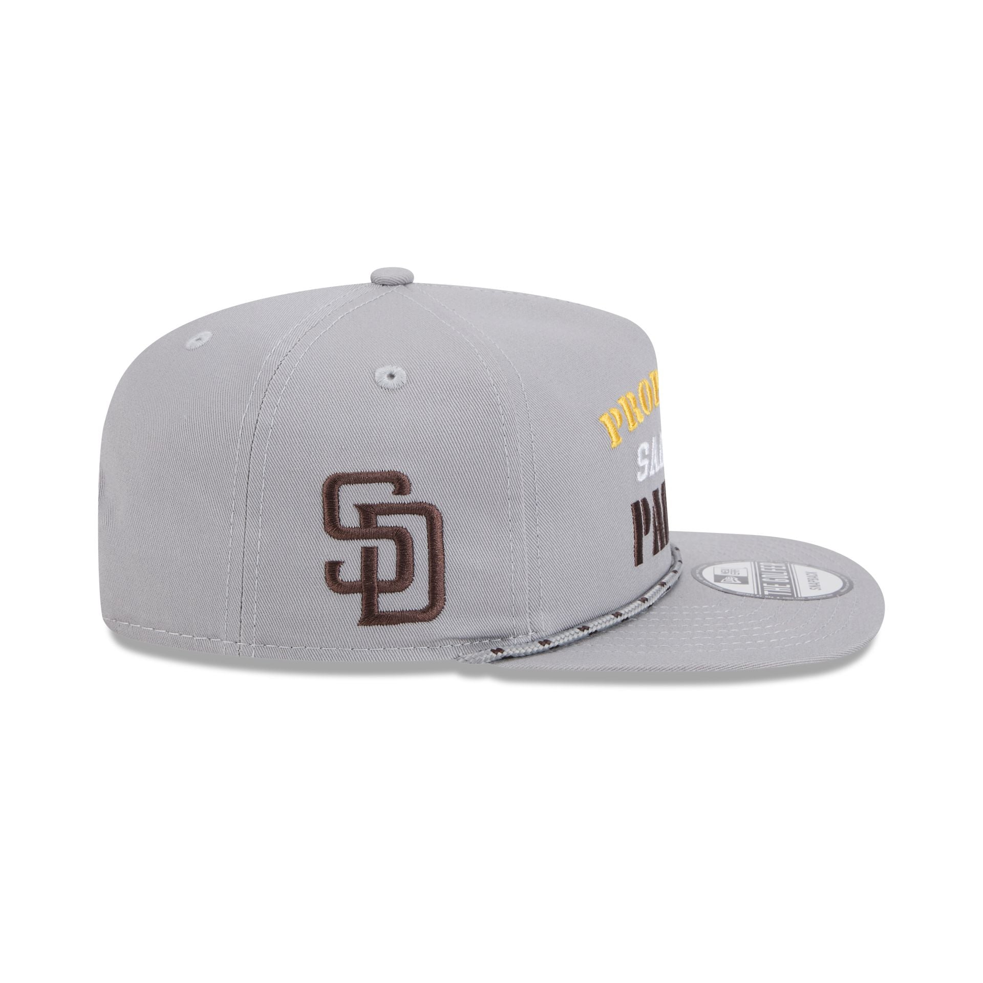 San Diego Padres Vintage Gray Rope Golfer Hat