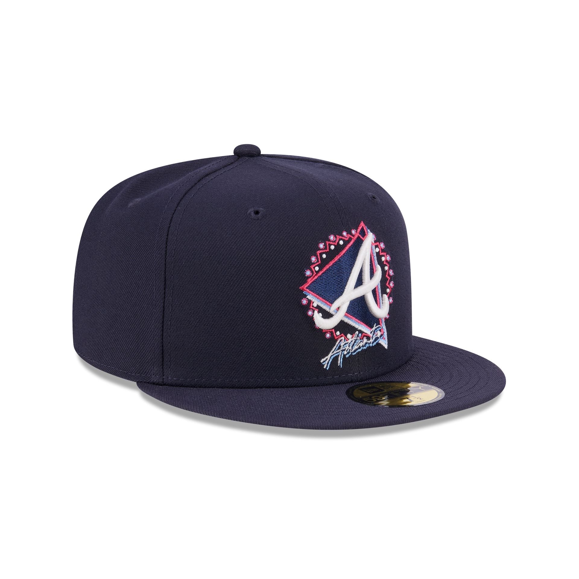 Atlanta Braves Glow-In-The-Dark 59FIFTY Fitted Hat