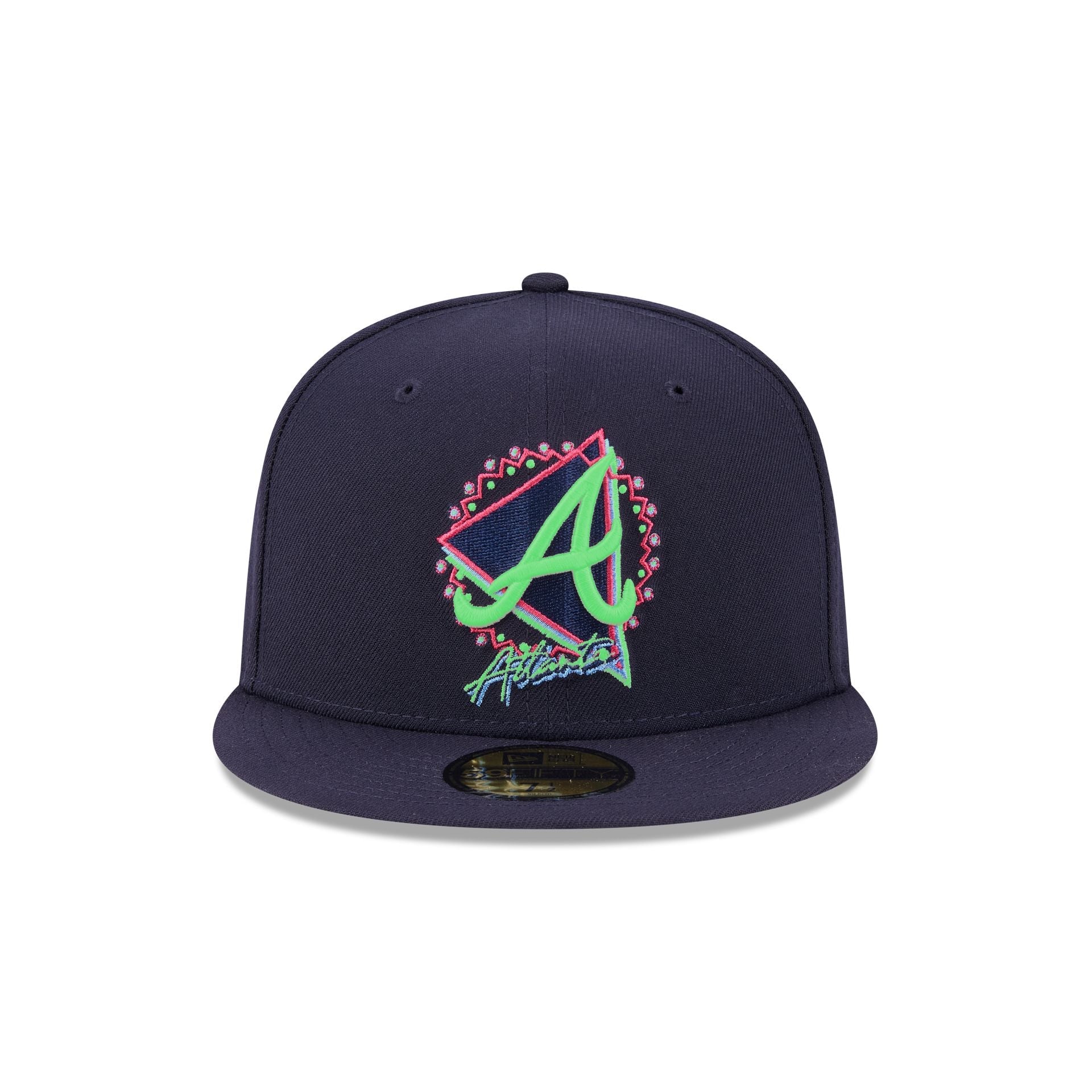 Atlanta Braves Glow-In-The-Dark 59FIFTY Fitted Hat