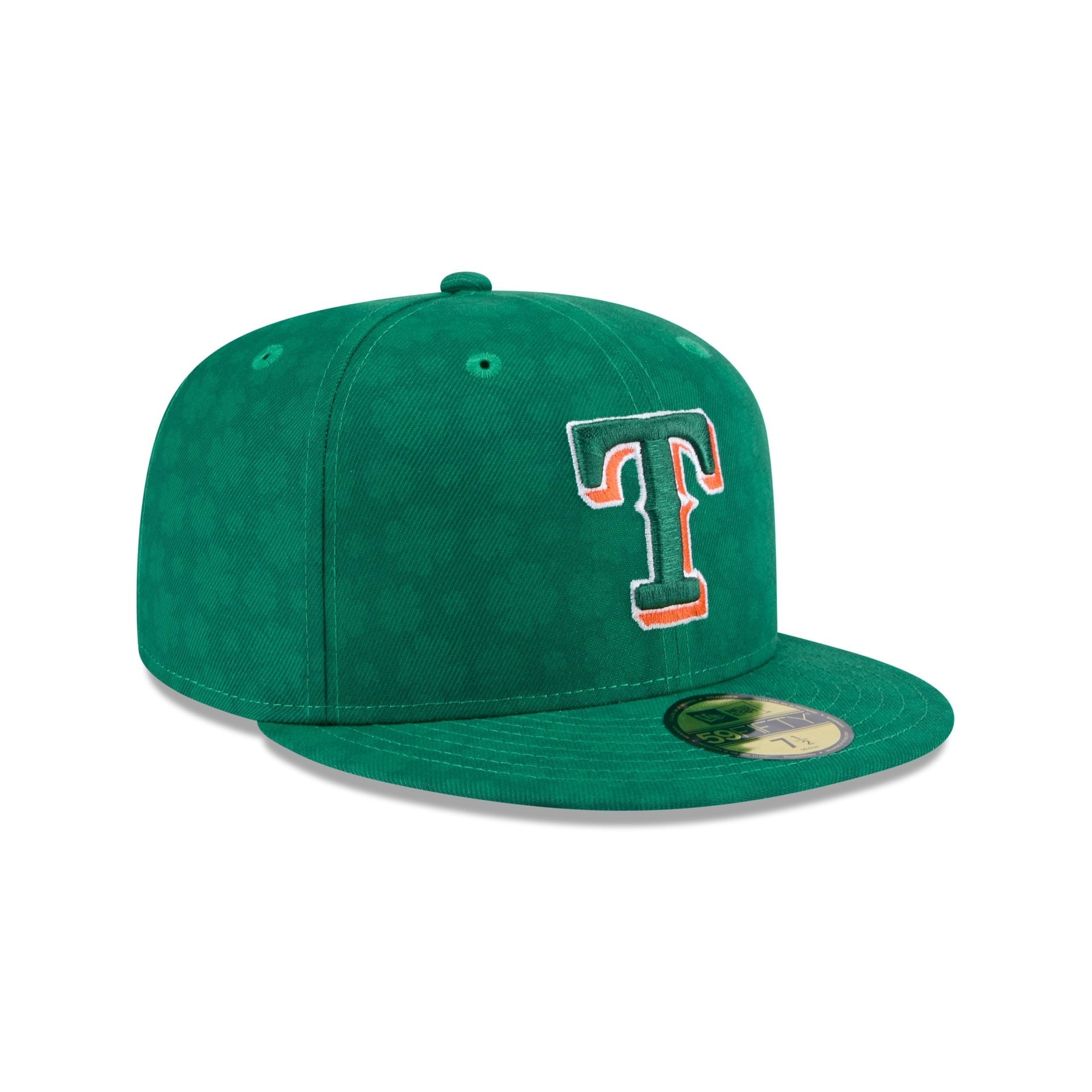 Texas Rangers St. Patrick's Day 2025 59FIFTY Fitted Hat