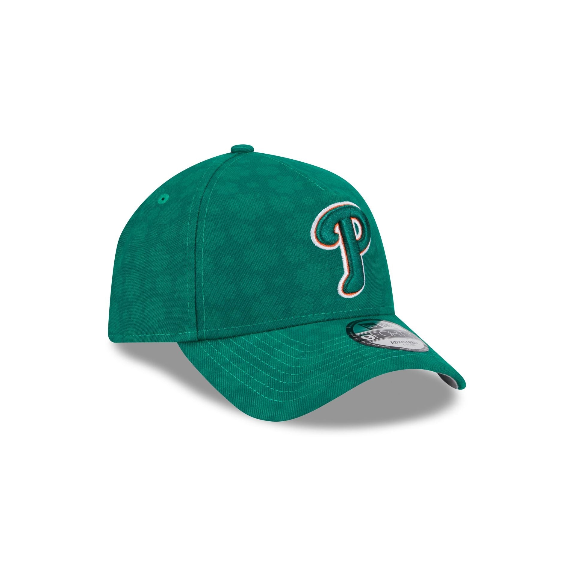 Philadelphia Phillies St. Patrick's Day 2025 9FORTY A-Frame Snapback Hat