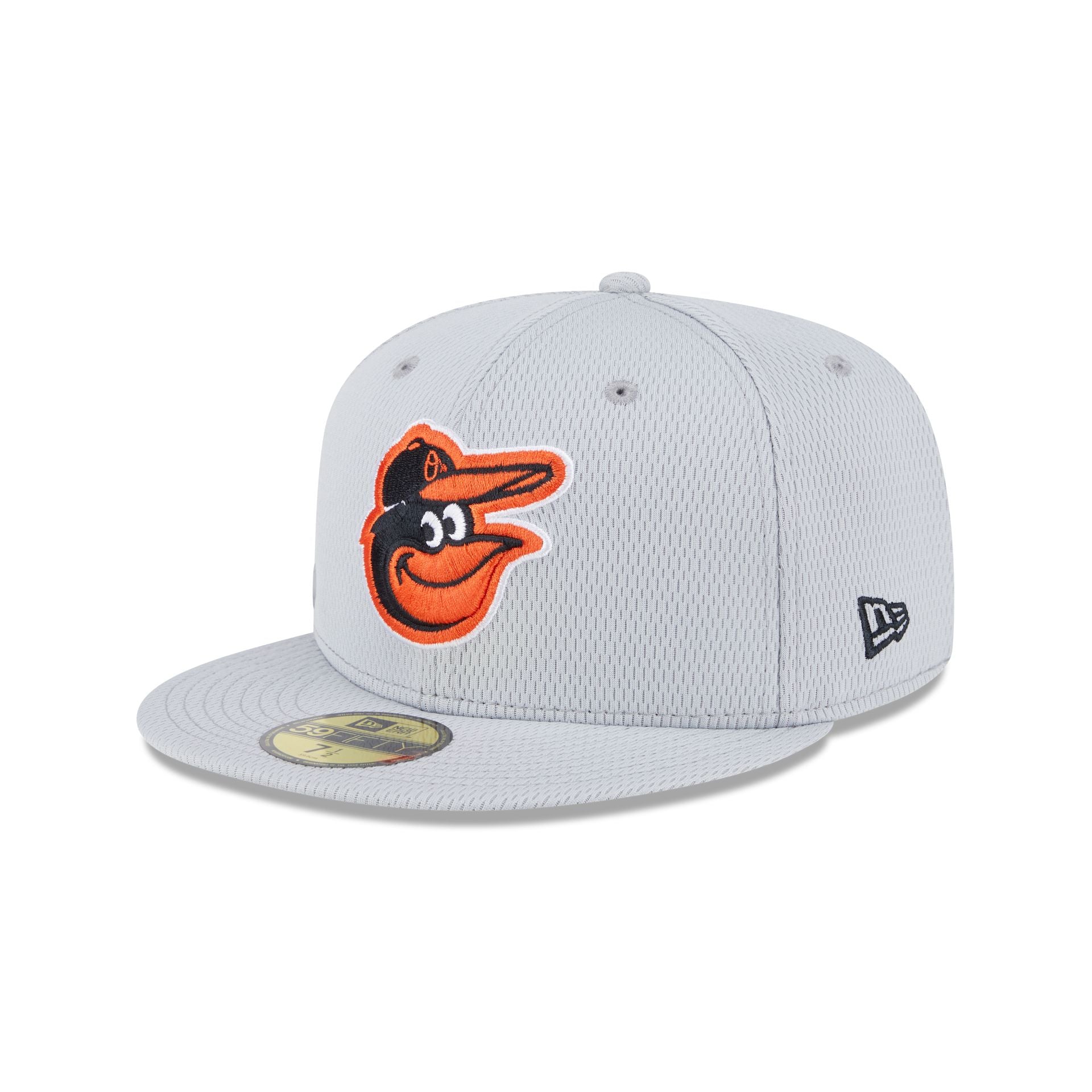 Baltimore Orioles 2025 Clubhouse Gray 59FIFTY Fitted Hat