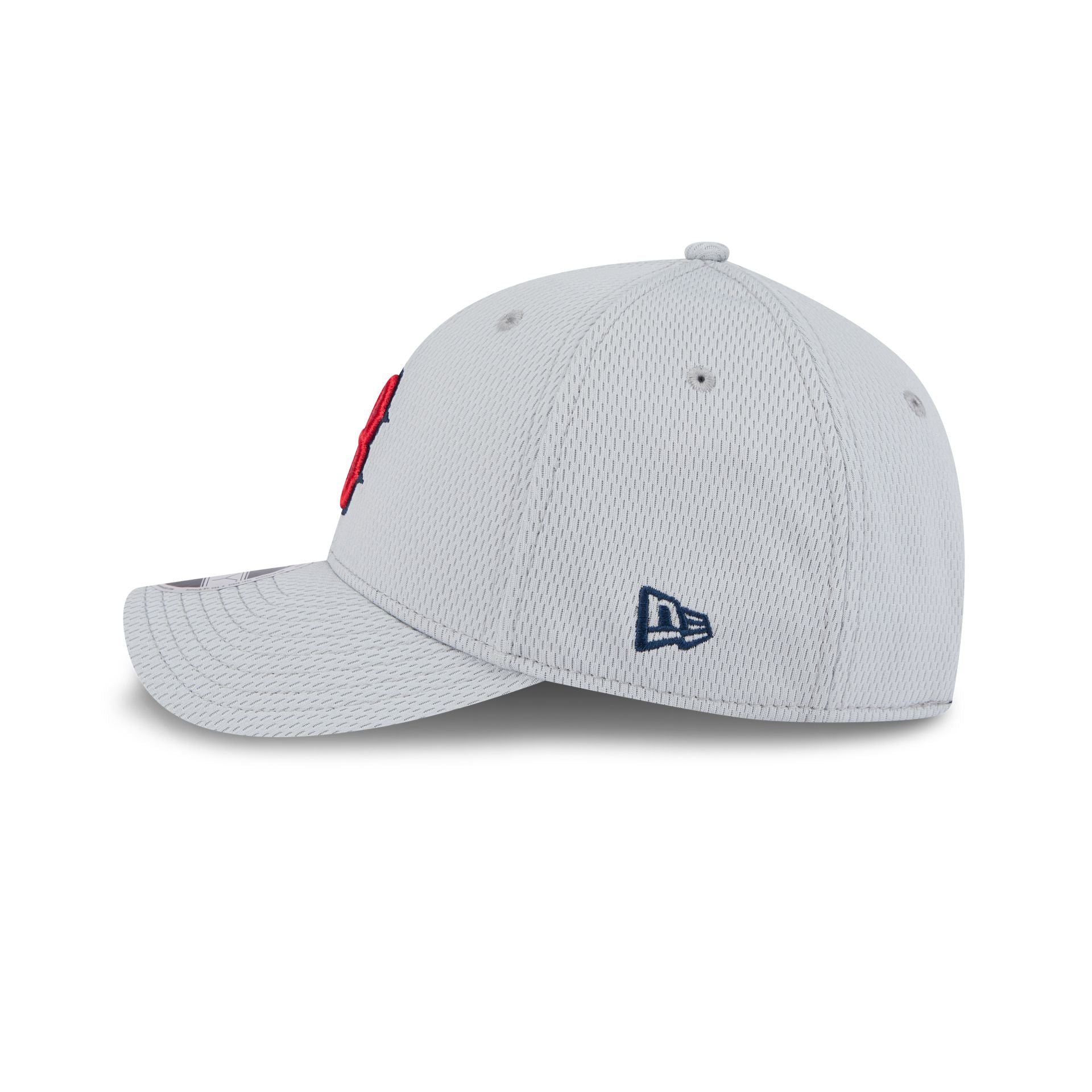 Boston Red Sox 2025 Clubhouse Gray 9FORTY M-Crown Snapback Hat