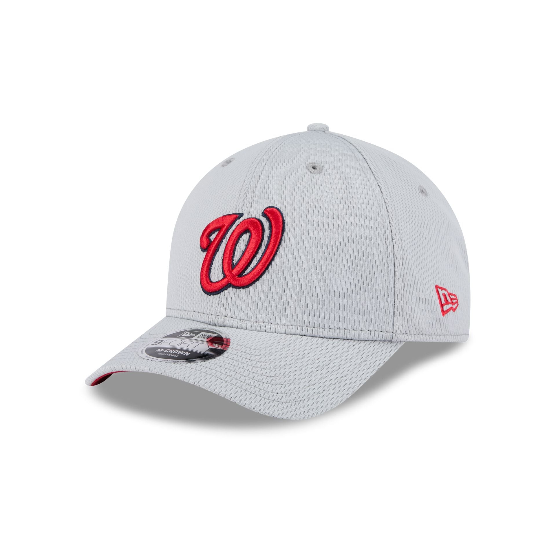 Washington Nationals 2025 Clubhouse Gray 9FORTY M-Crown Snapback Hat