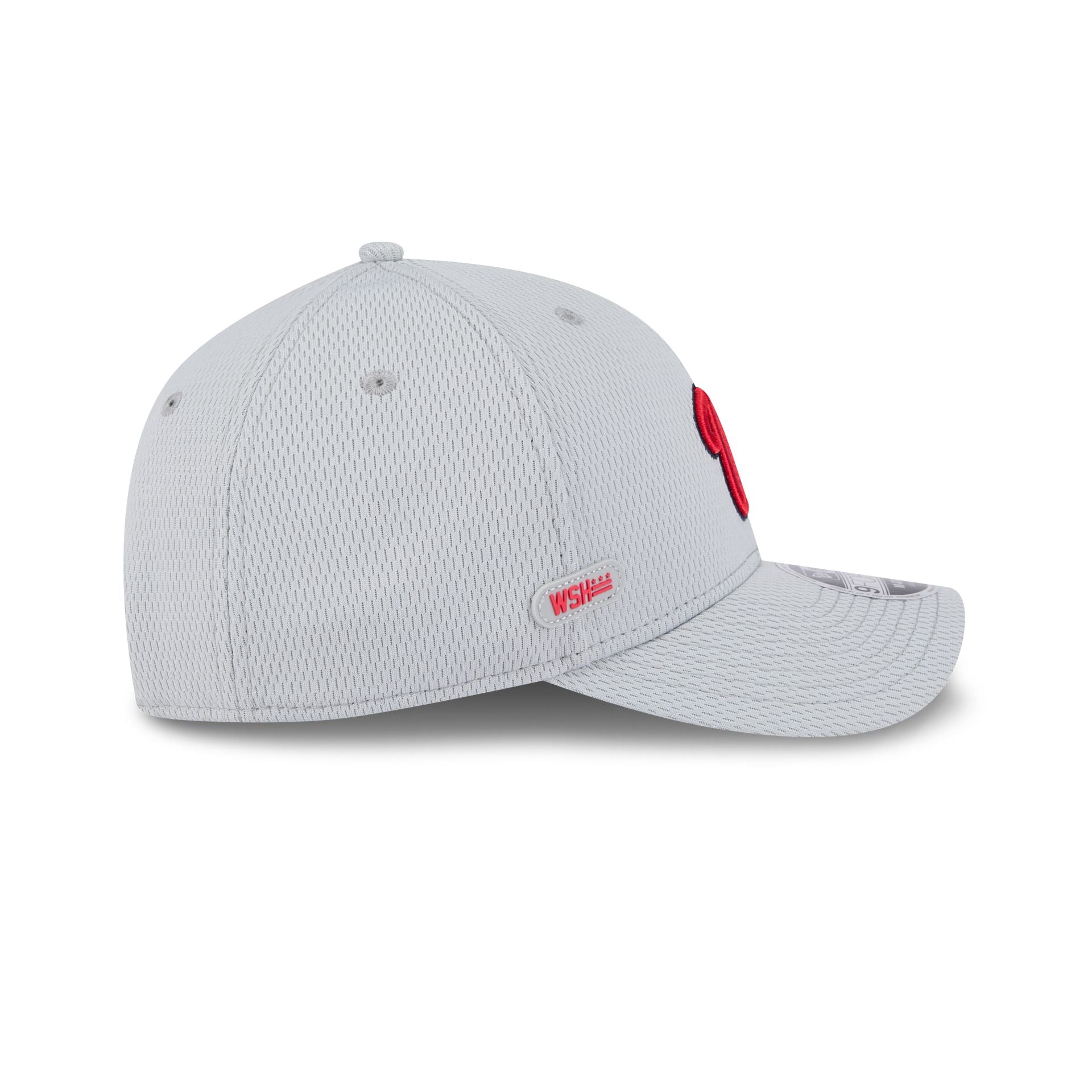 Washington Nationals 2025 Clubhouse Gray 9FORTY M-Crown Snapback Hat