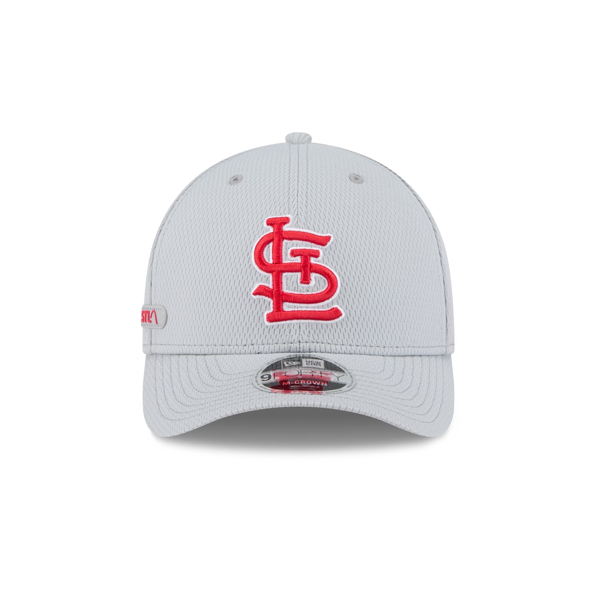 St. Louis Cardinals 2025 Clubhouse Gray 9FORTY M-Crown Snapback Hat