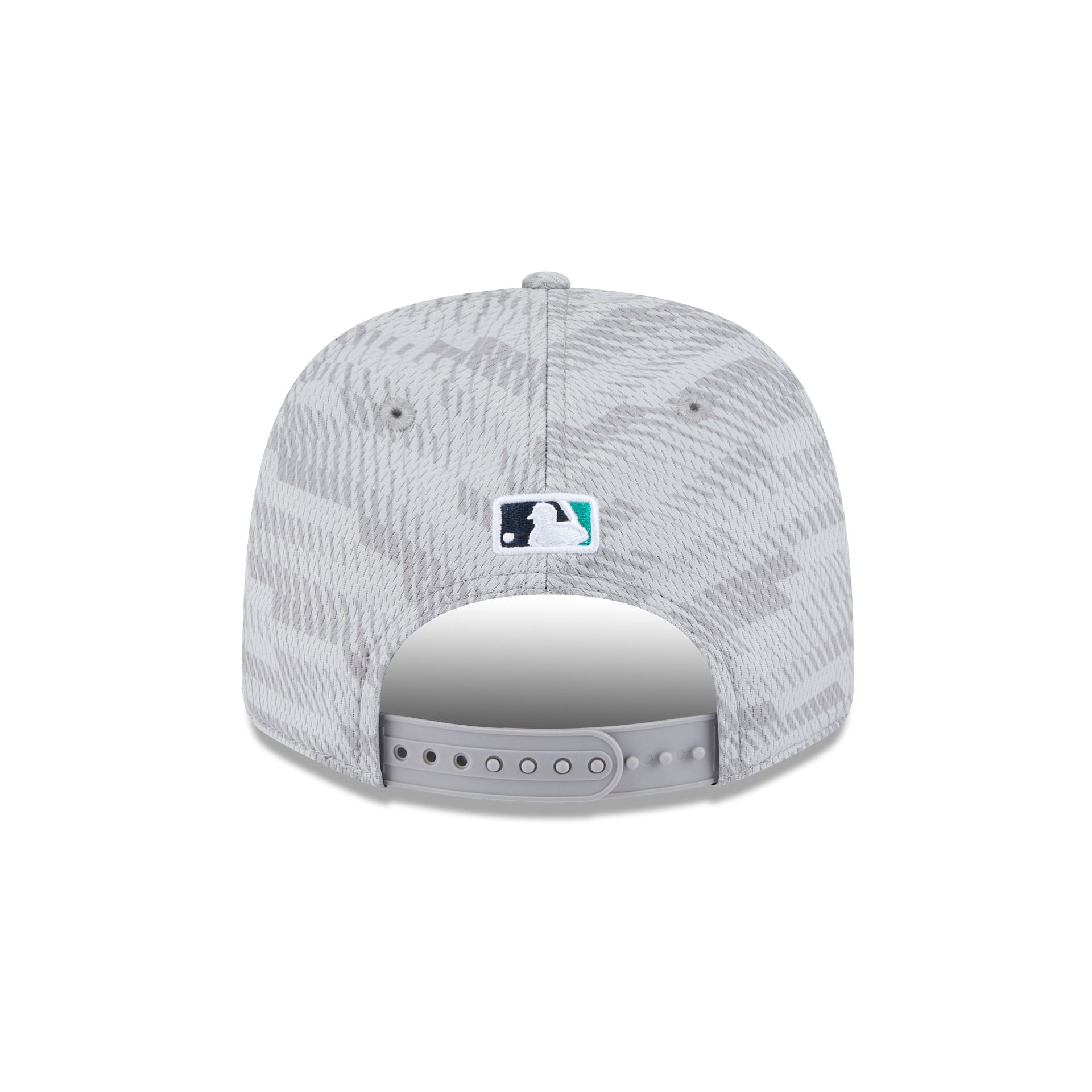 Seattle Mariners 2025 Clubhouse Gray 9SEVENTY Stretch-Snap Hat
