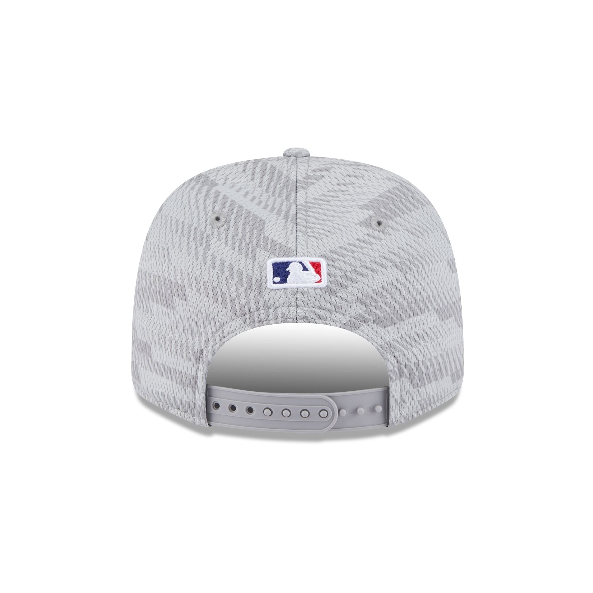 Texas Rangers 2025 Clubhouse Gray 9SEVENTY Stretch-Snap Hat